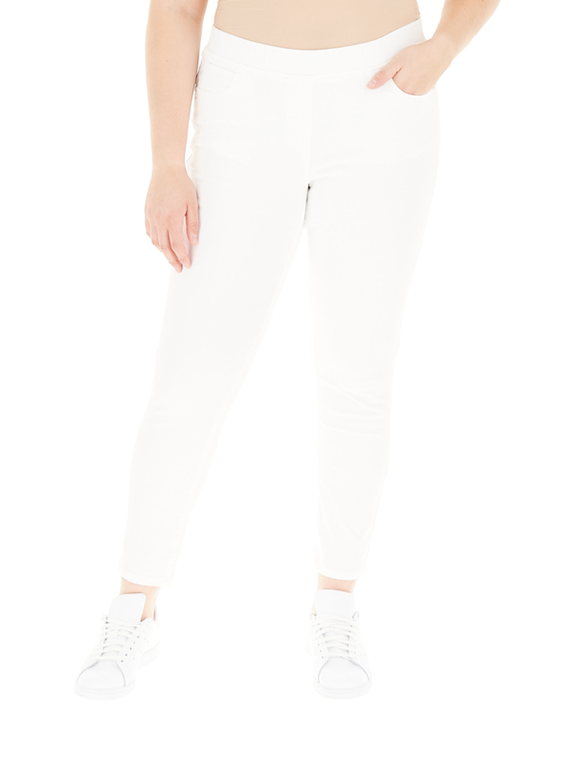 Pantalone in cotone BIANCO 54