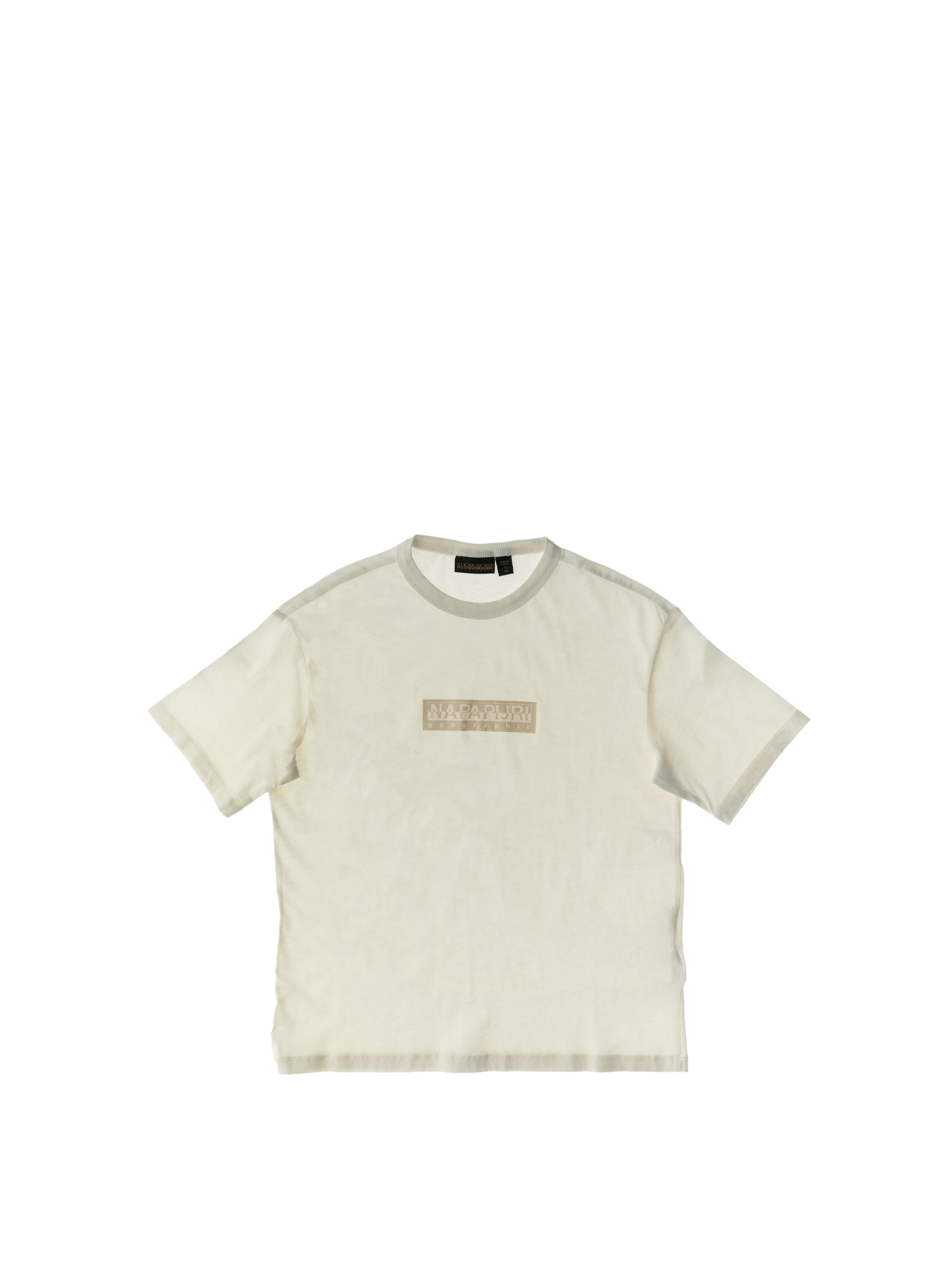 T-shirt girocollo AVORIO 12