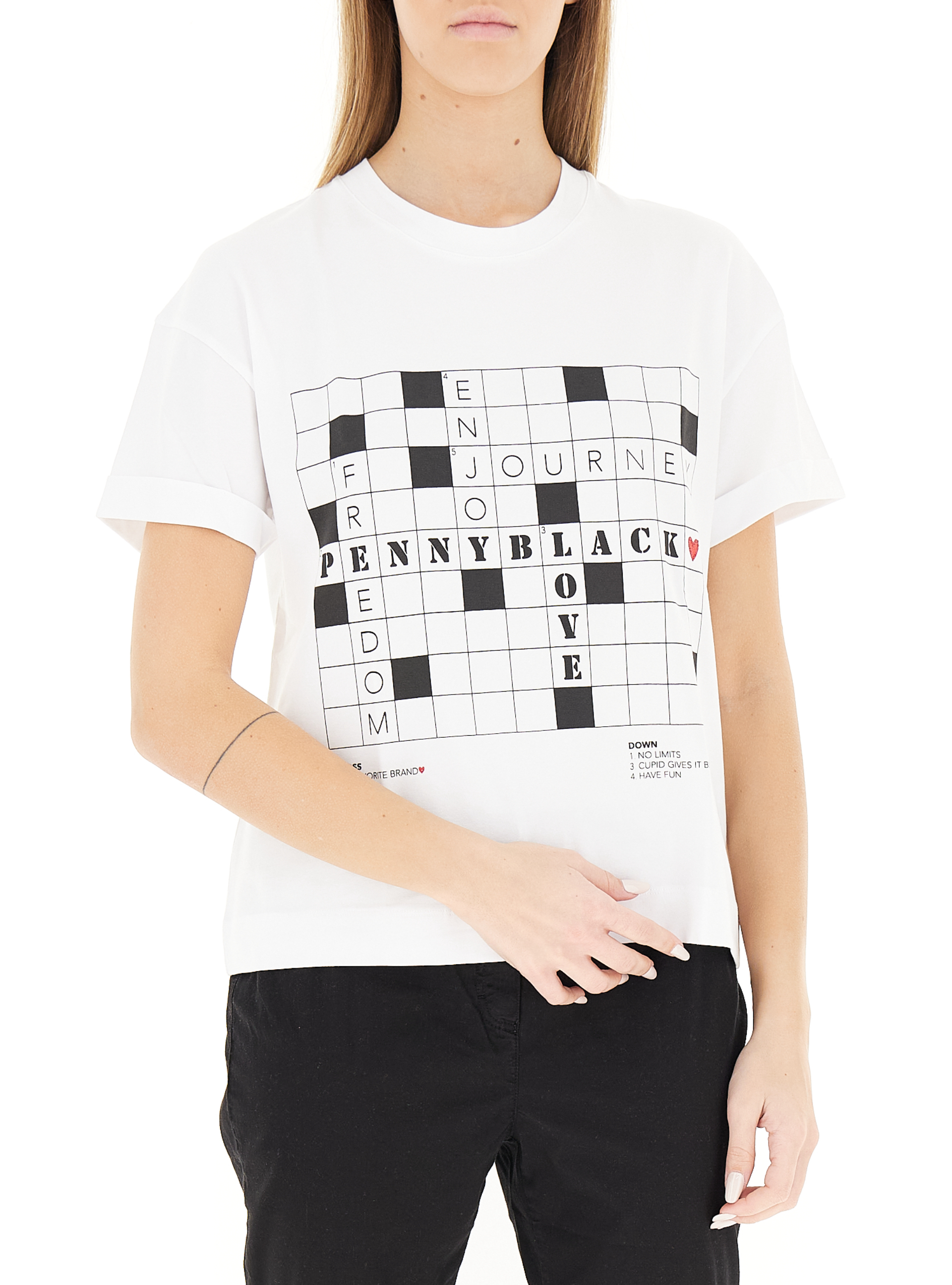 T-shirt girocollo PANNA XS