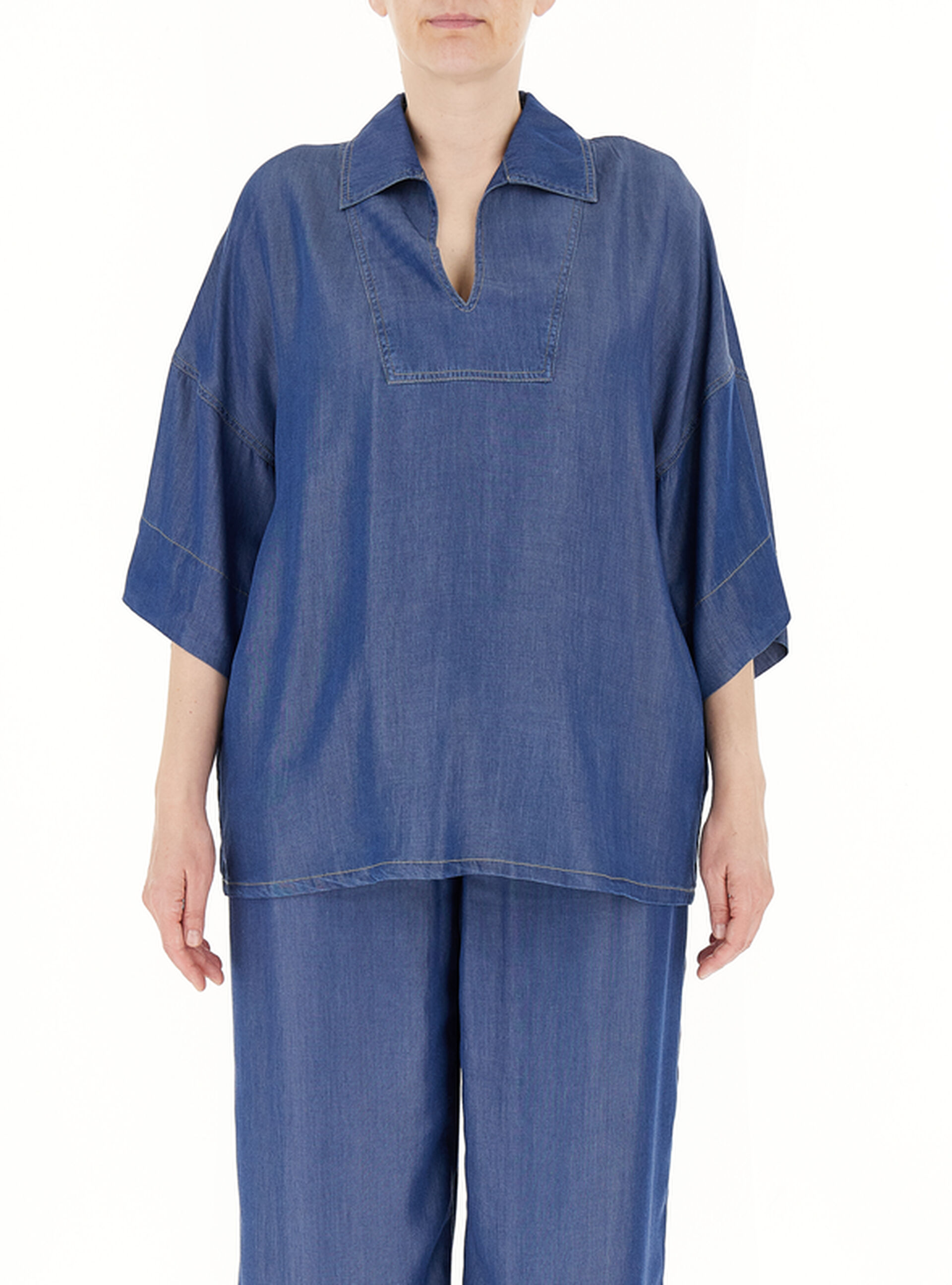 Blusa in lyocell BLU 50