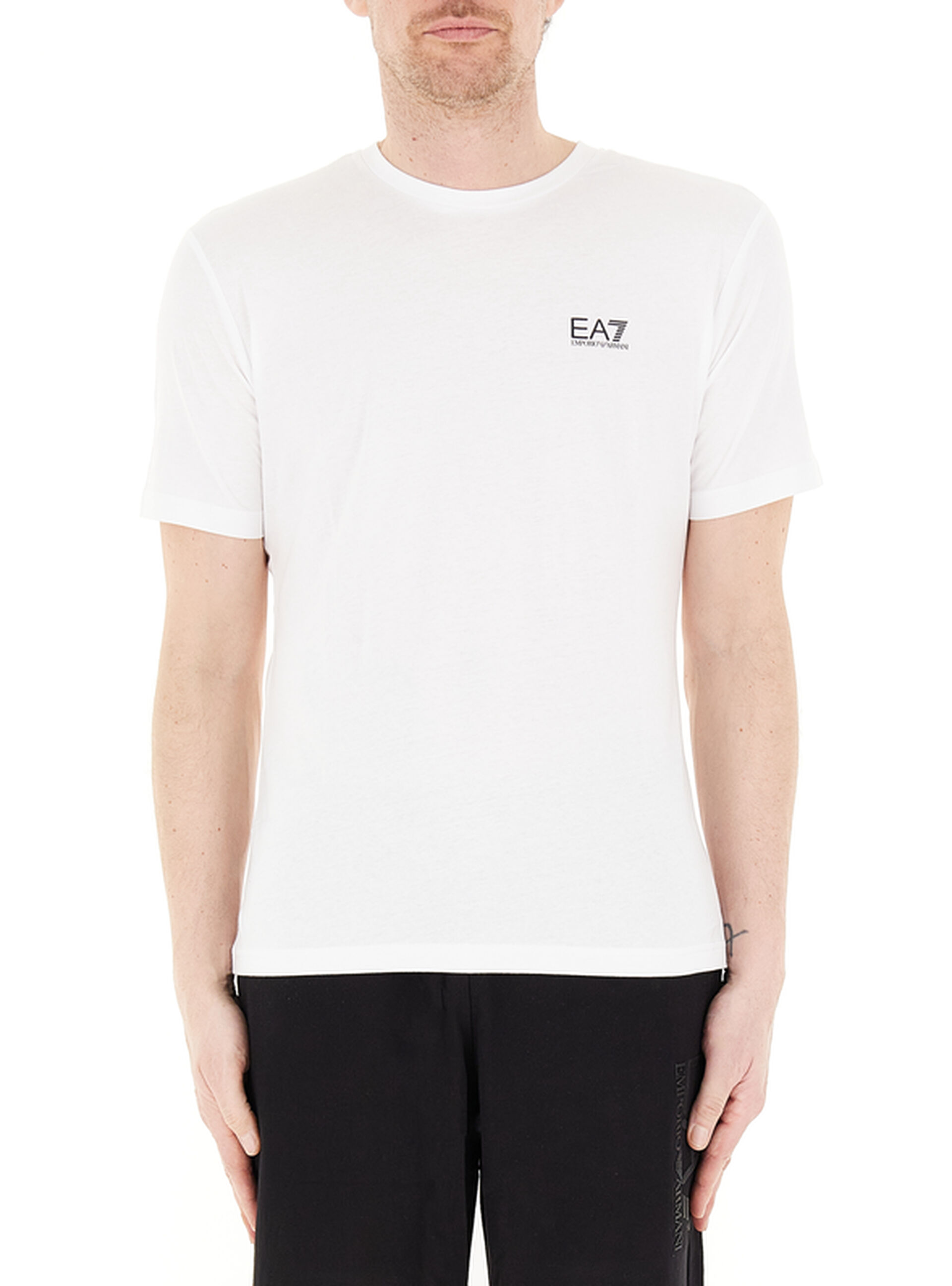 T-shirt girocollo BIANCO