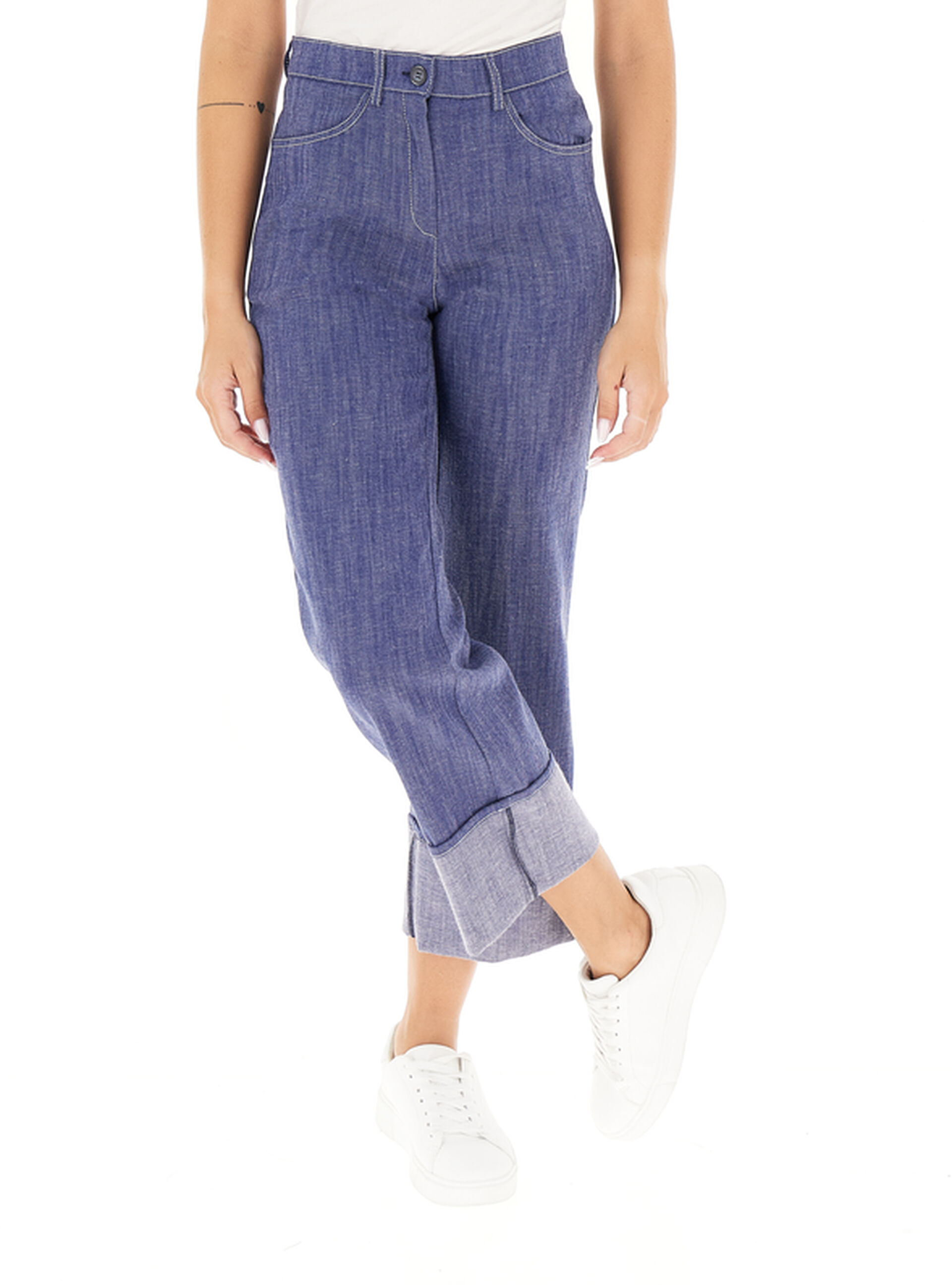 LINKS Jeans straight leg BLU