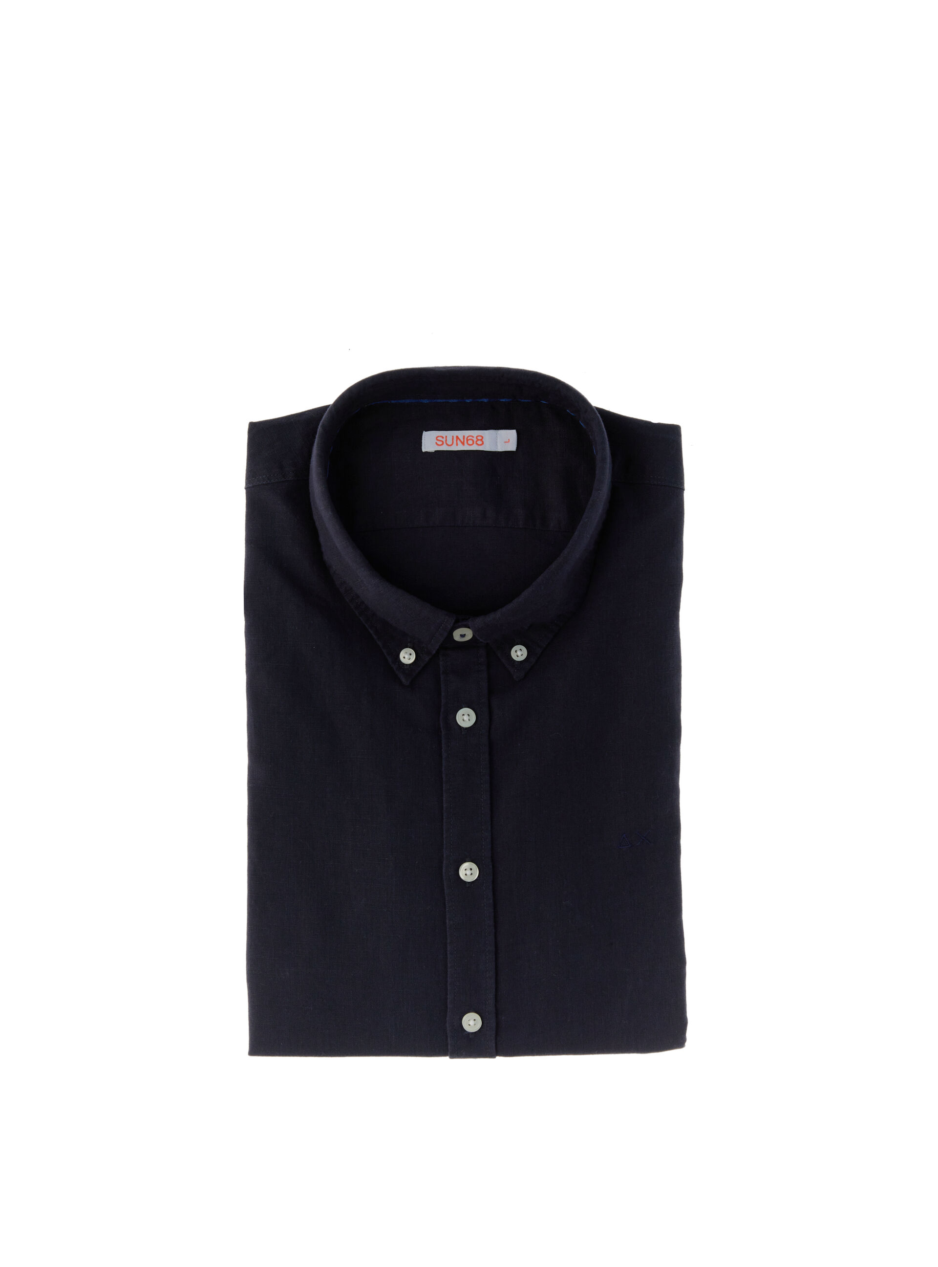 SUN68 Camicia misto lino VULCANO
