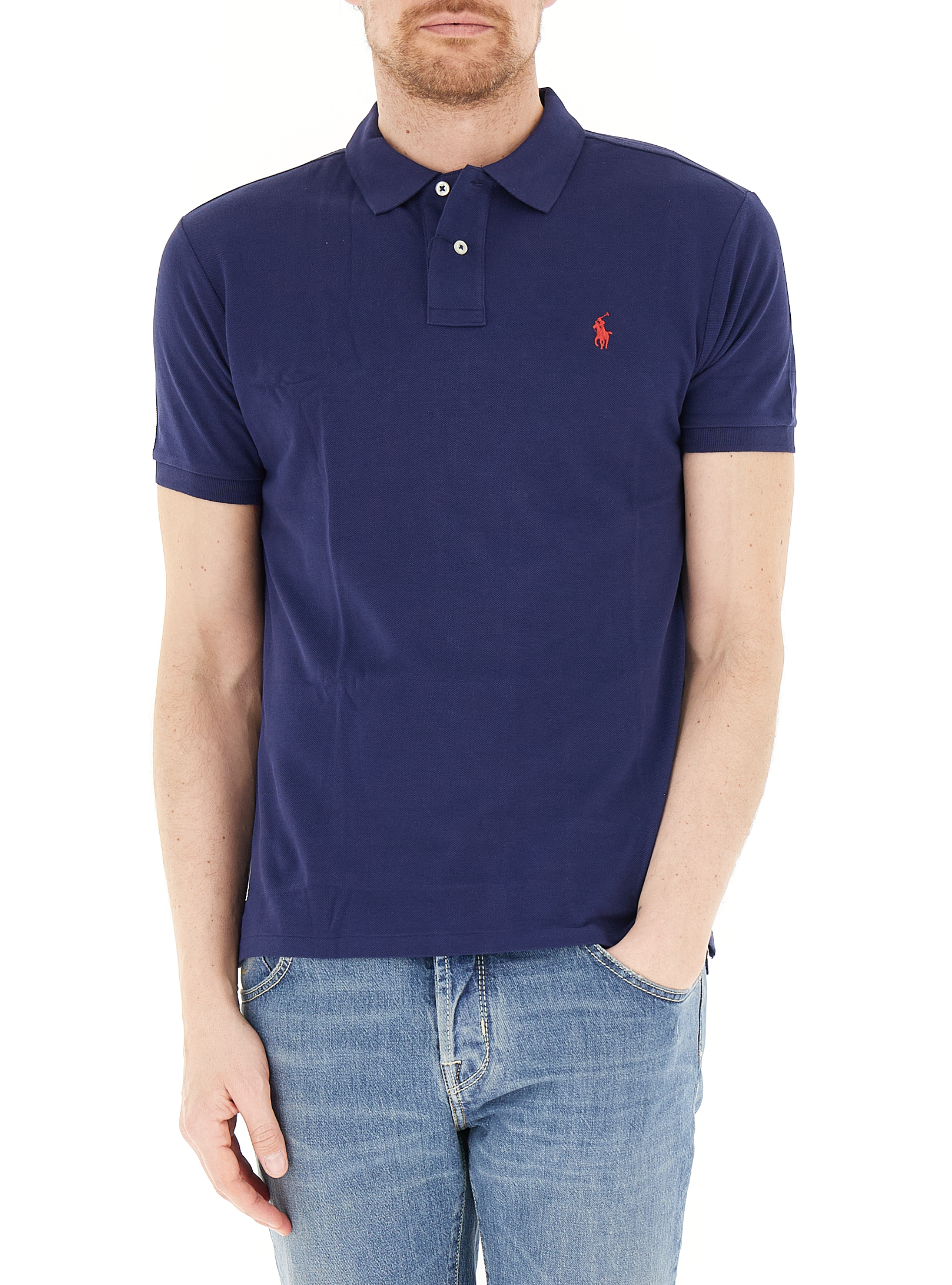 Polo slim POLO BLU NAVY L