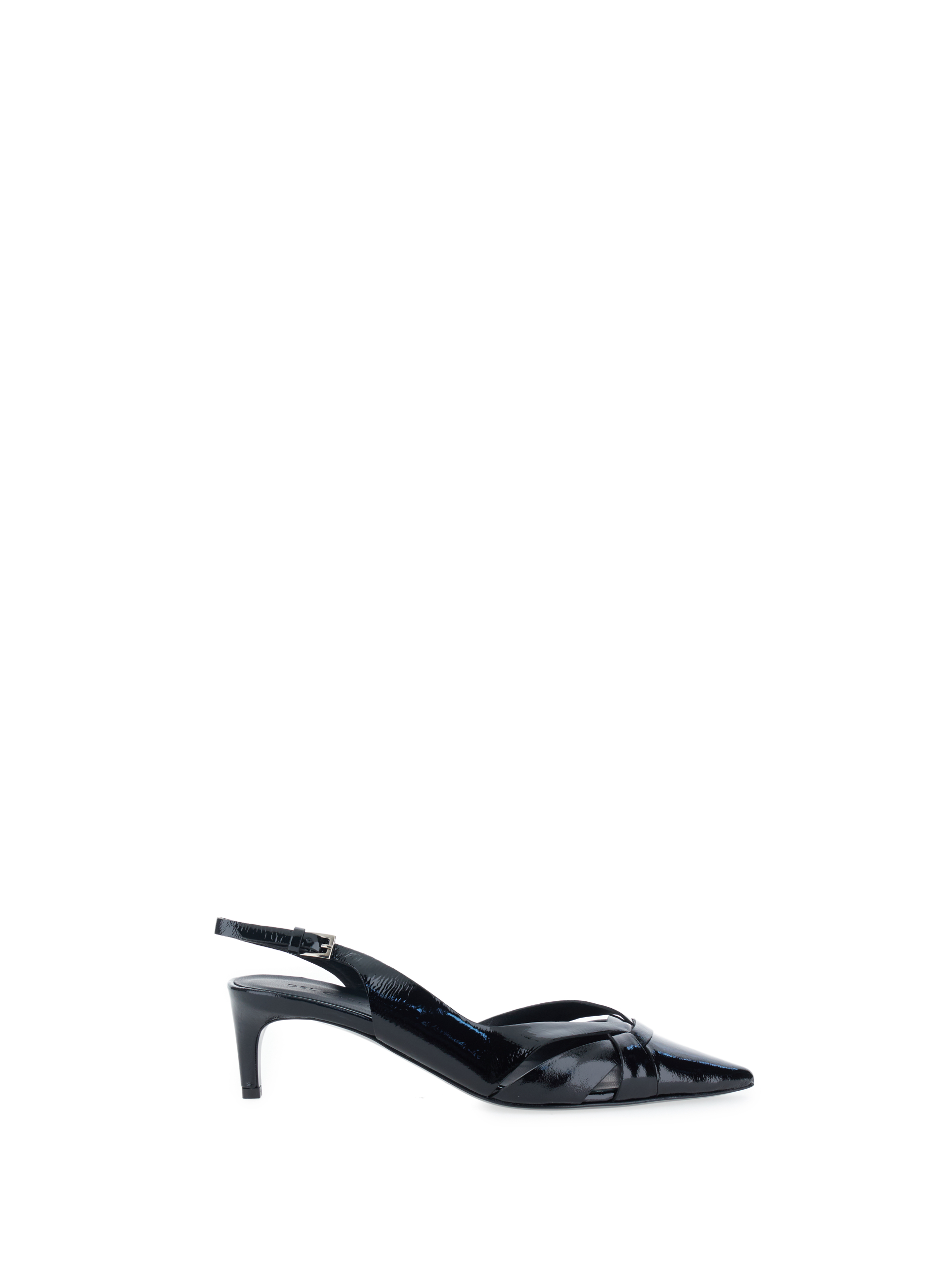 Décolleté slingback NERO