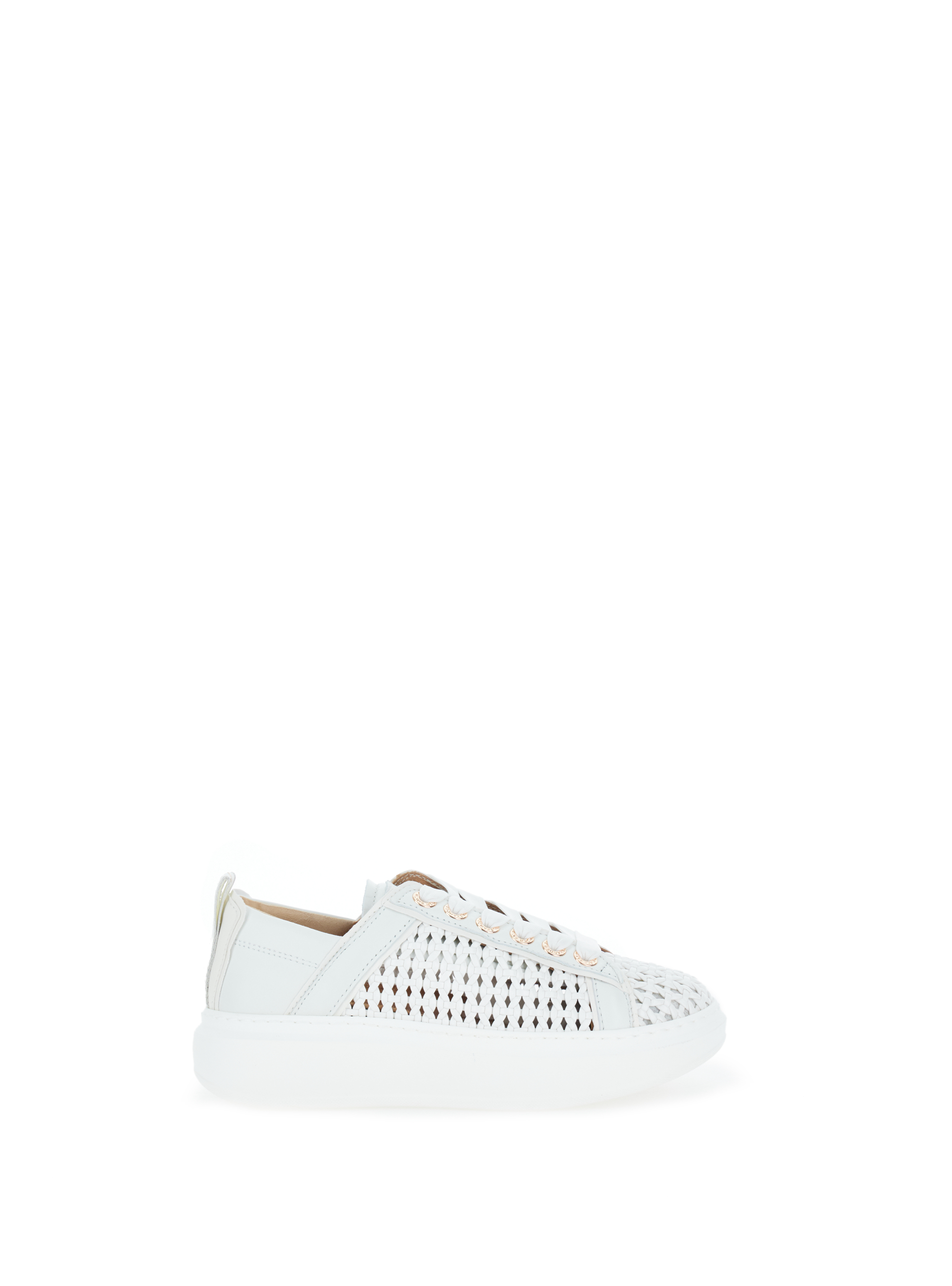 Sneakers intrecciata PANNA