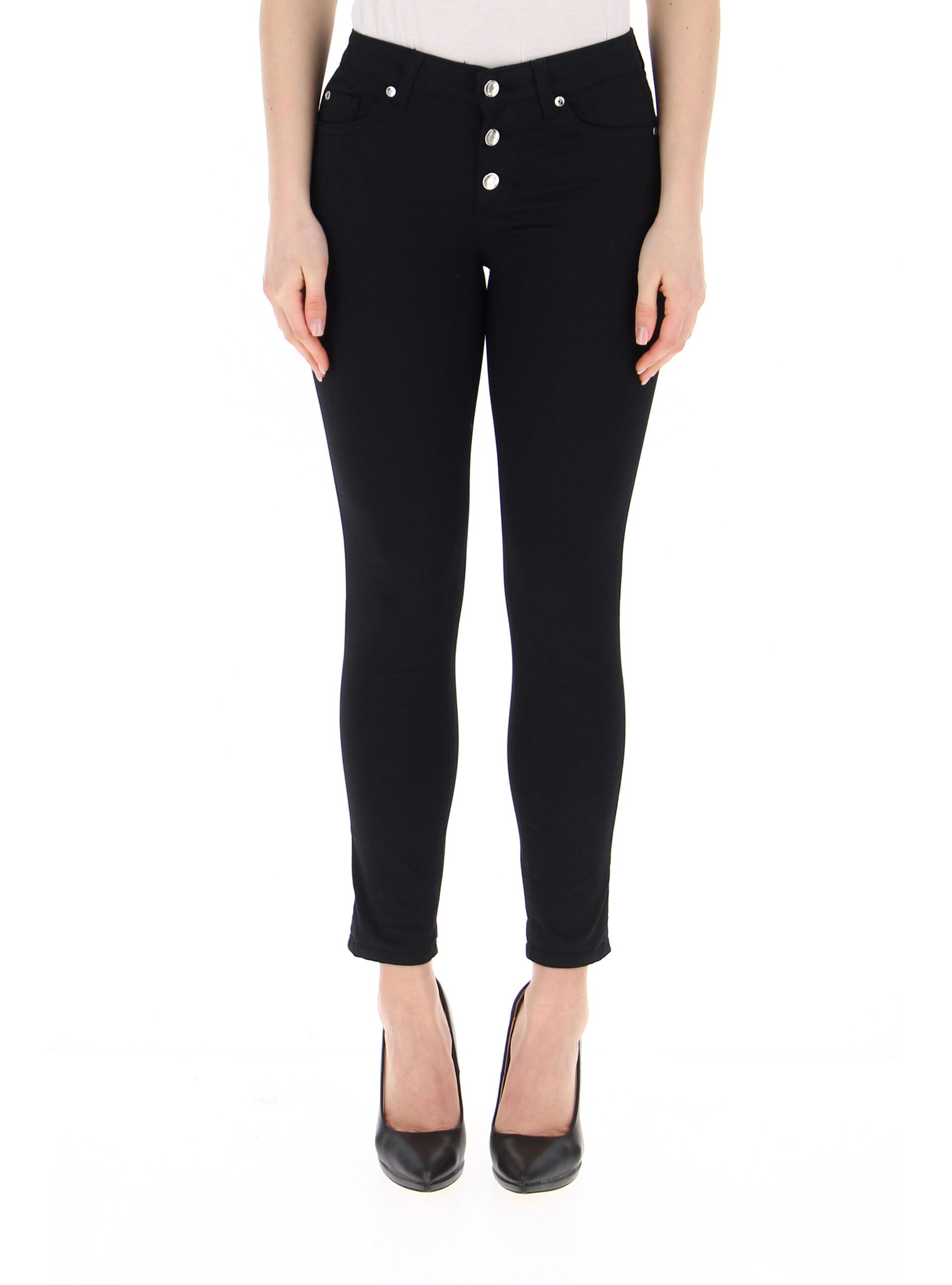 Pantalone skinny LIU JEANS NERO