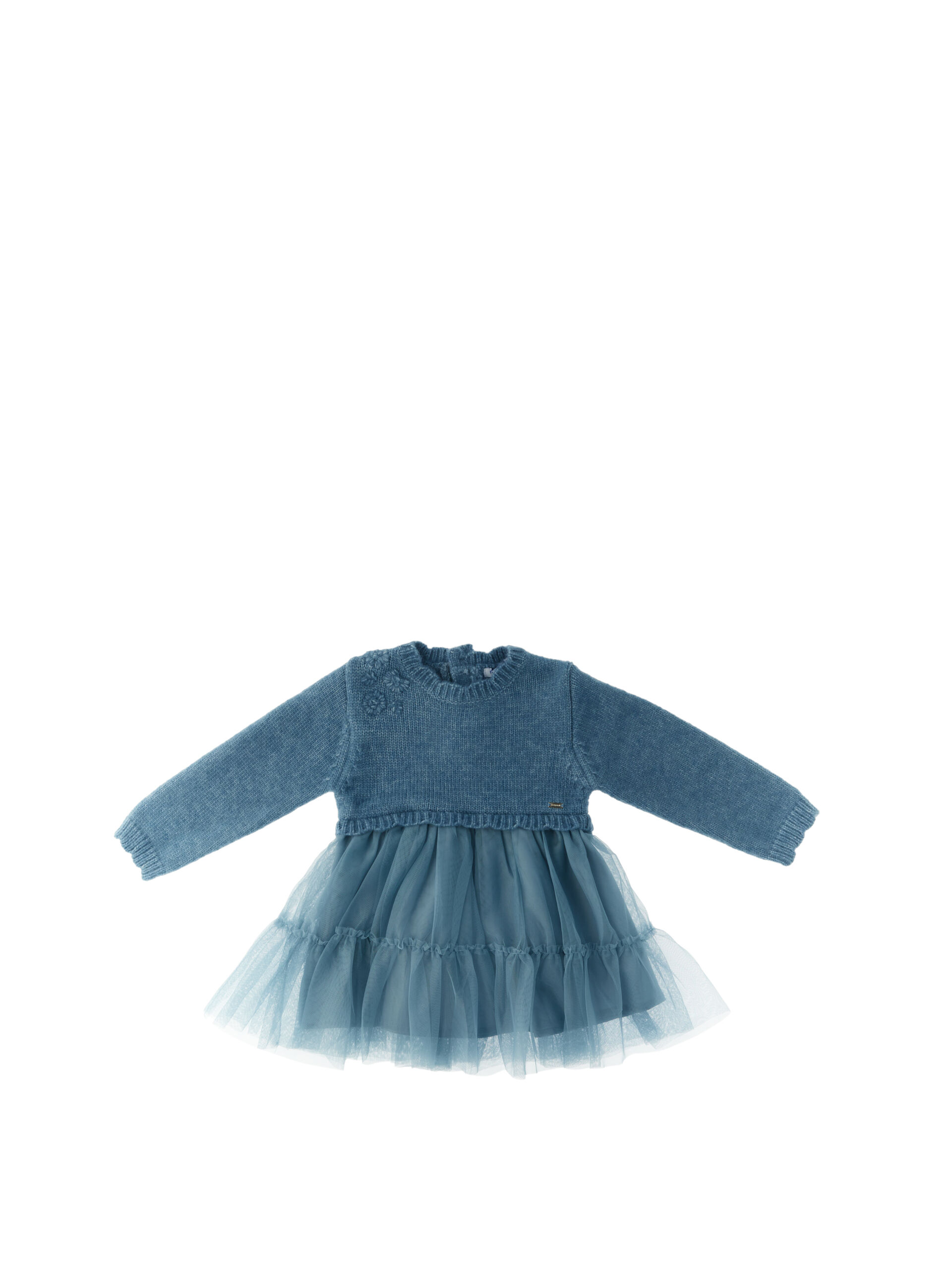 Abito girocollo AZZURRO POLVERE