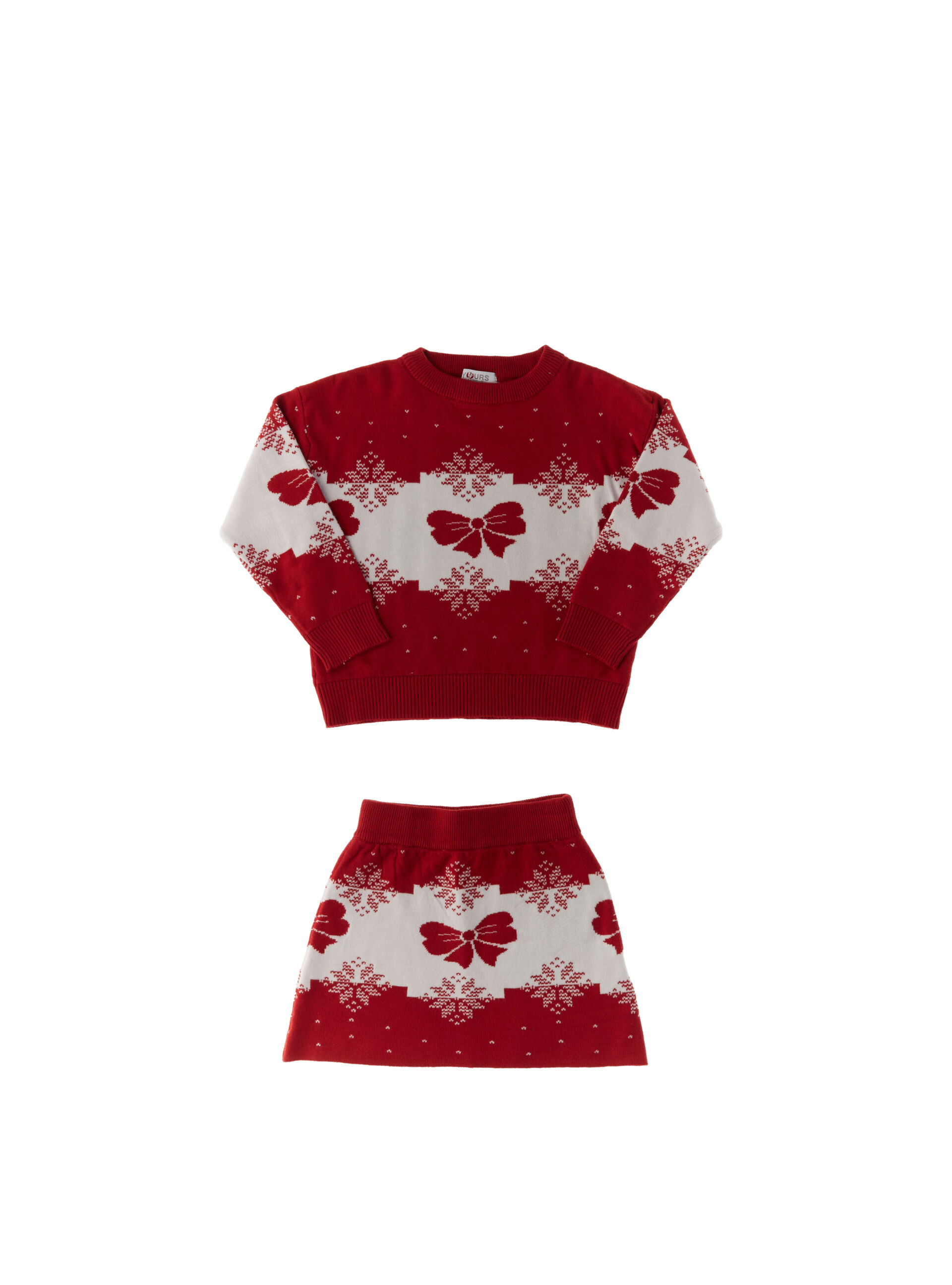 Yours Completo 2 pz ROSSO