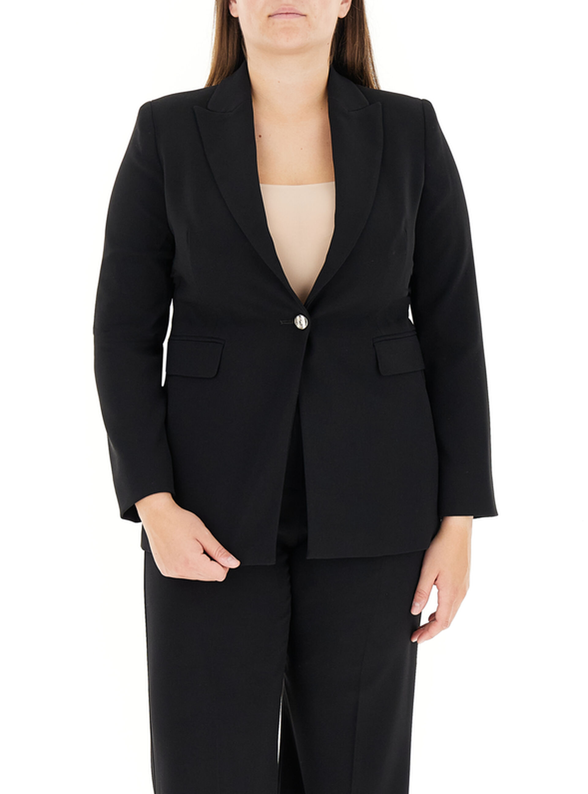 ELENA MIRO' Blazer monopetto NERO
