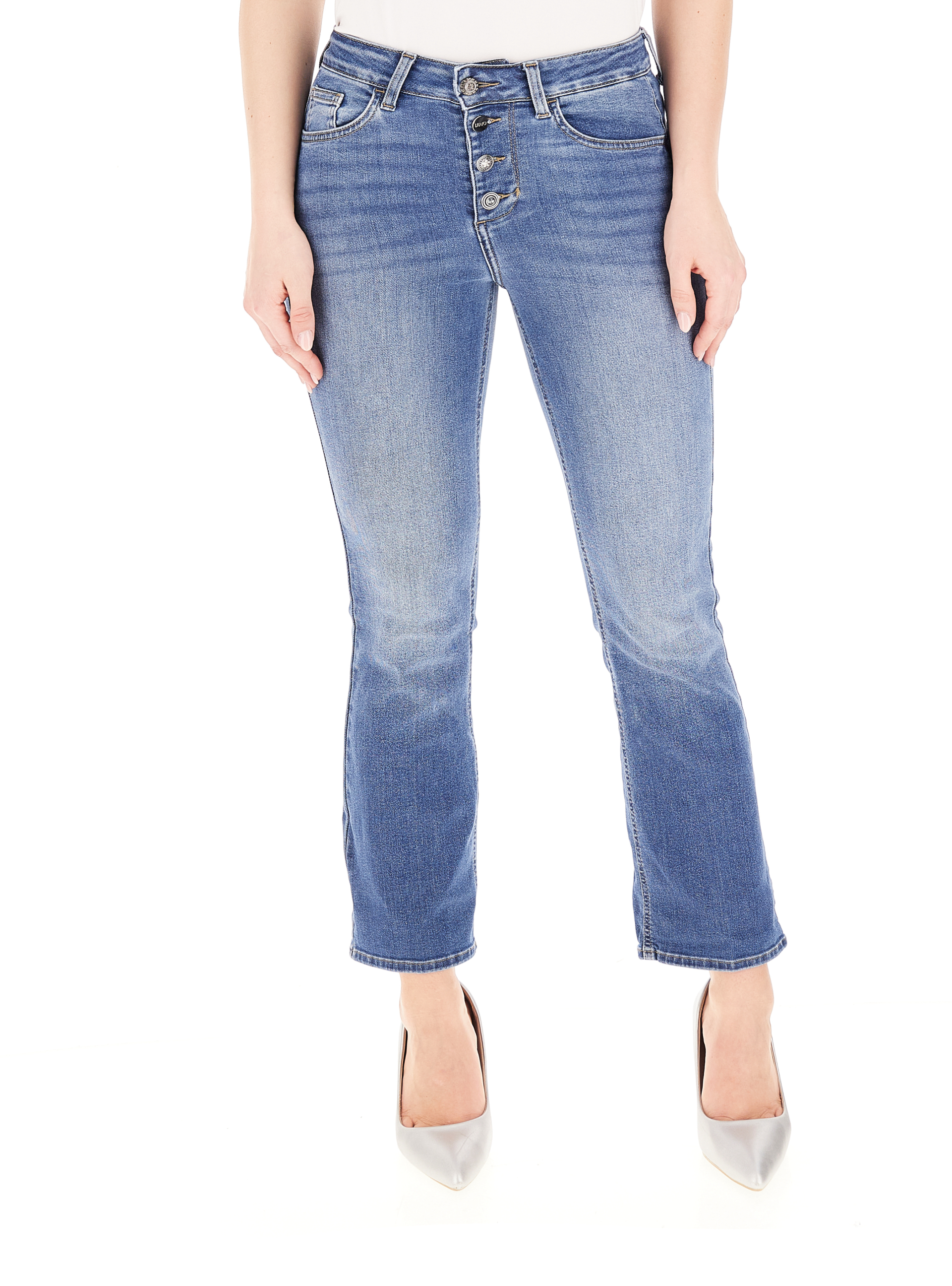LIU JO Jeans bootcut AZZURRO