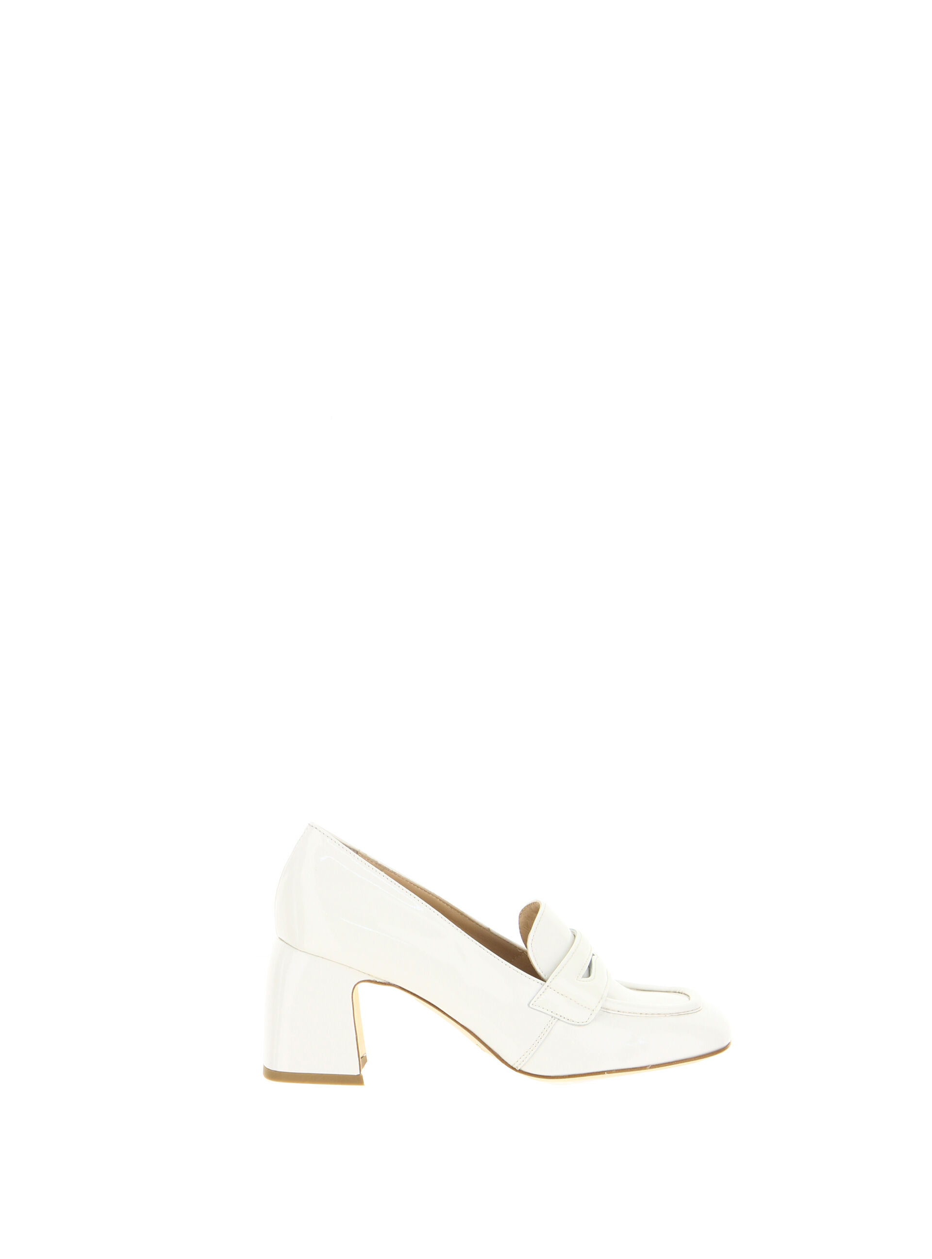Mocassini con tacco BIANCO 36