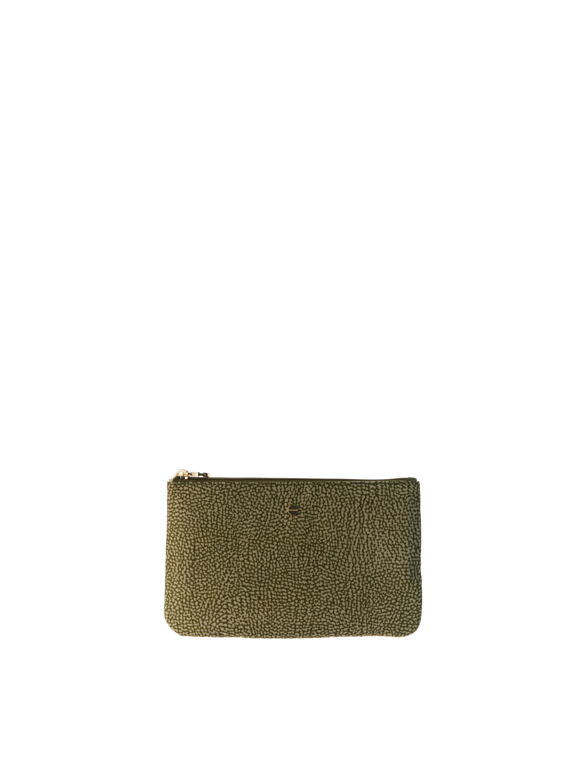 BORBONESE Pochette con zip NERO U