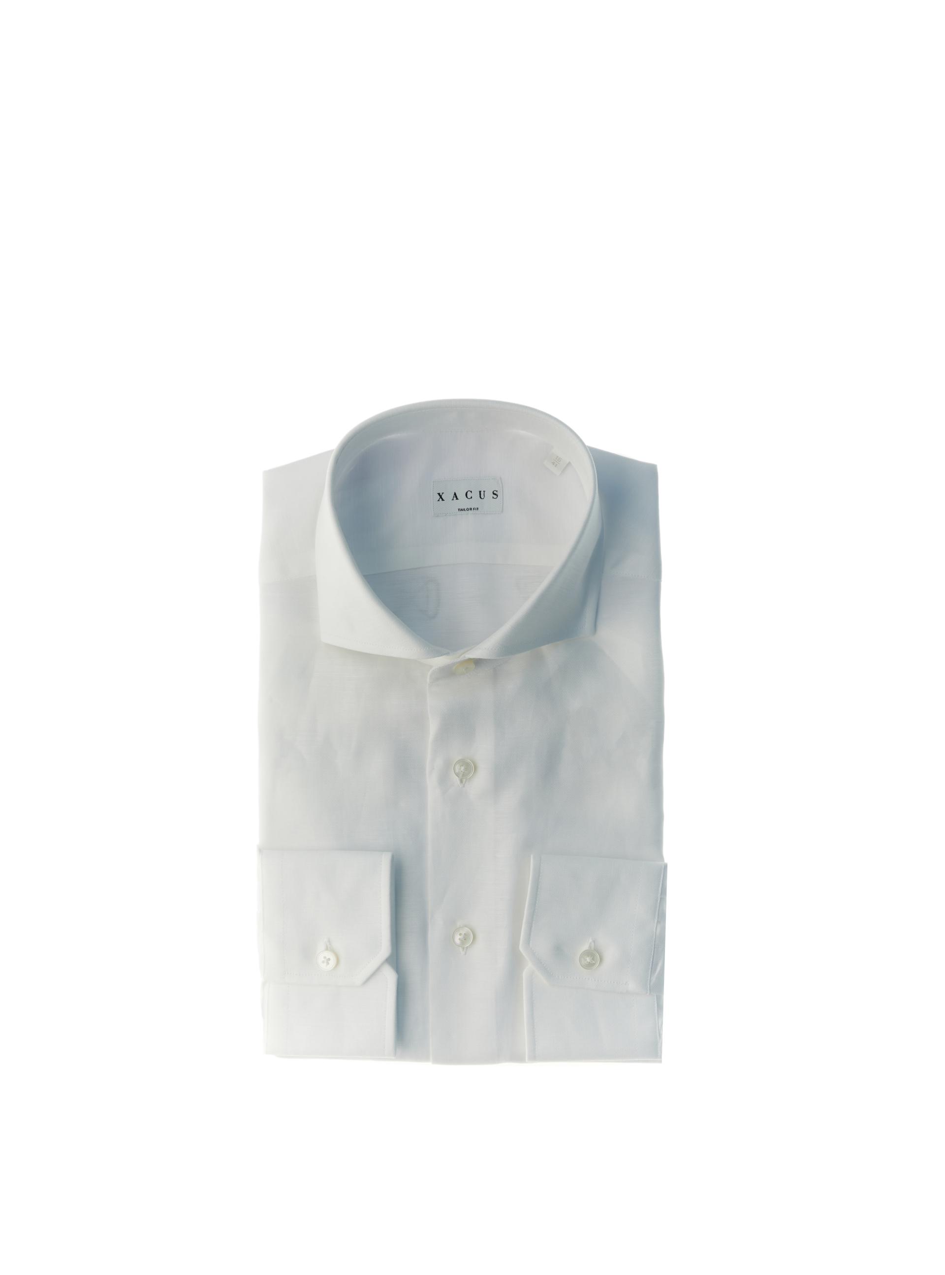 XACUS Camicia lino BIANCO