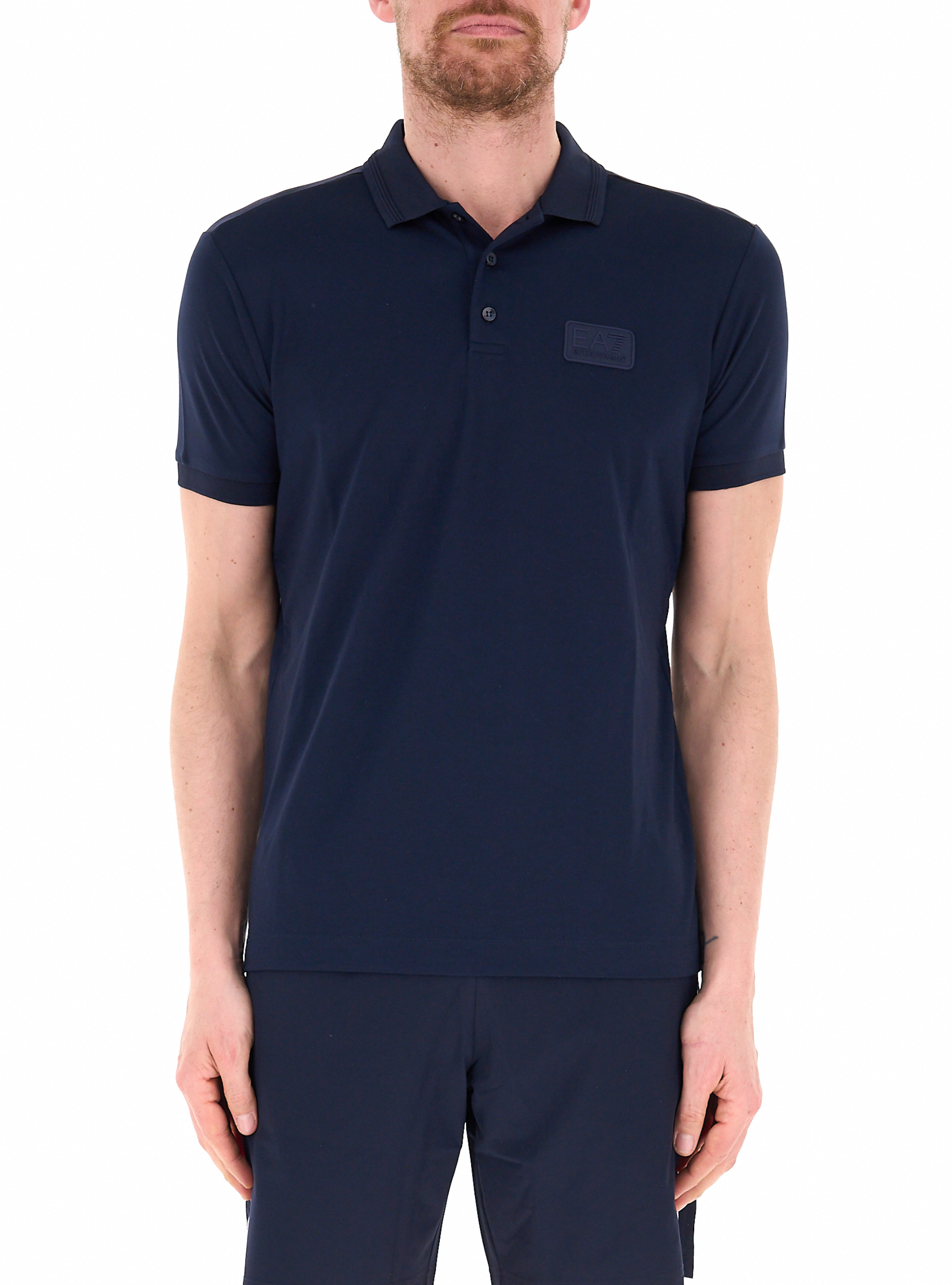 Polo in cotone BLU NAVY