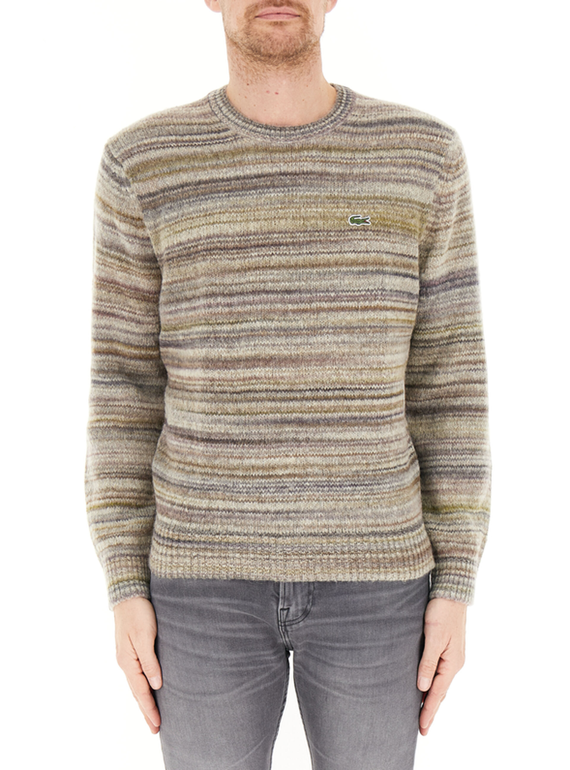 Lacoste Maglione girocollo TORTORA