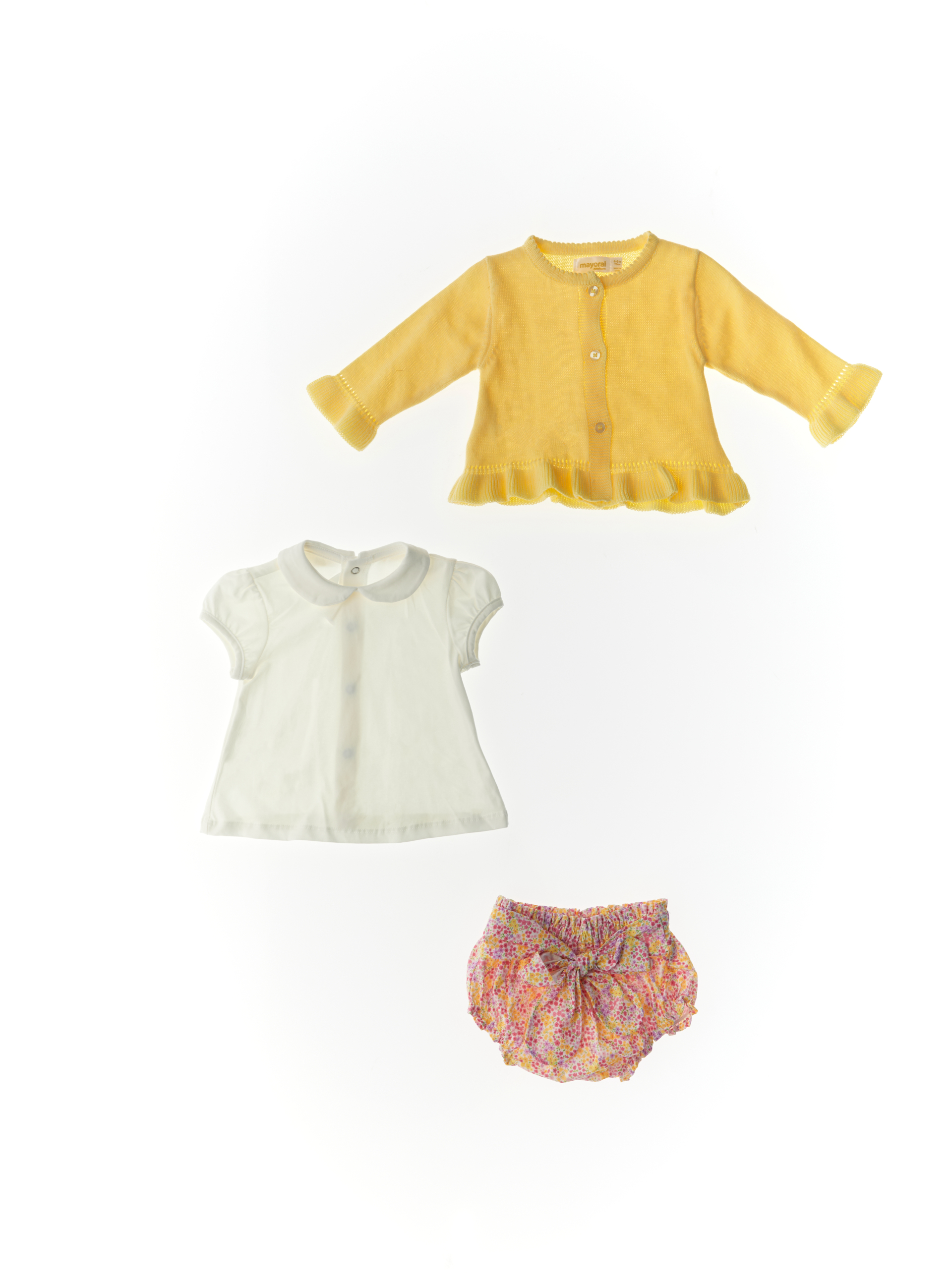 MAYORAL Completo 3 pz GIALLO