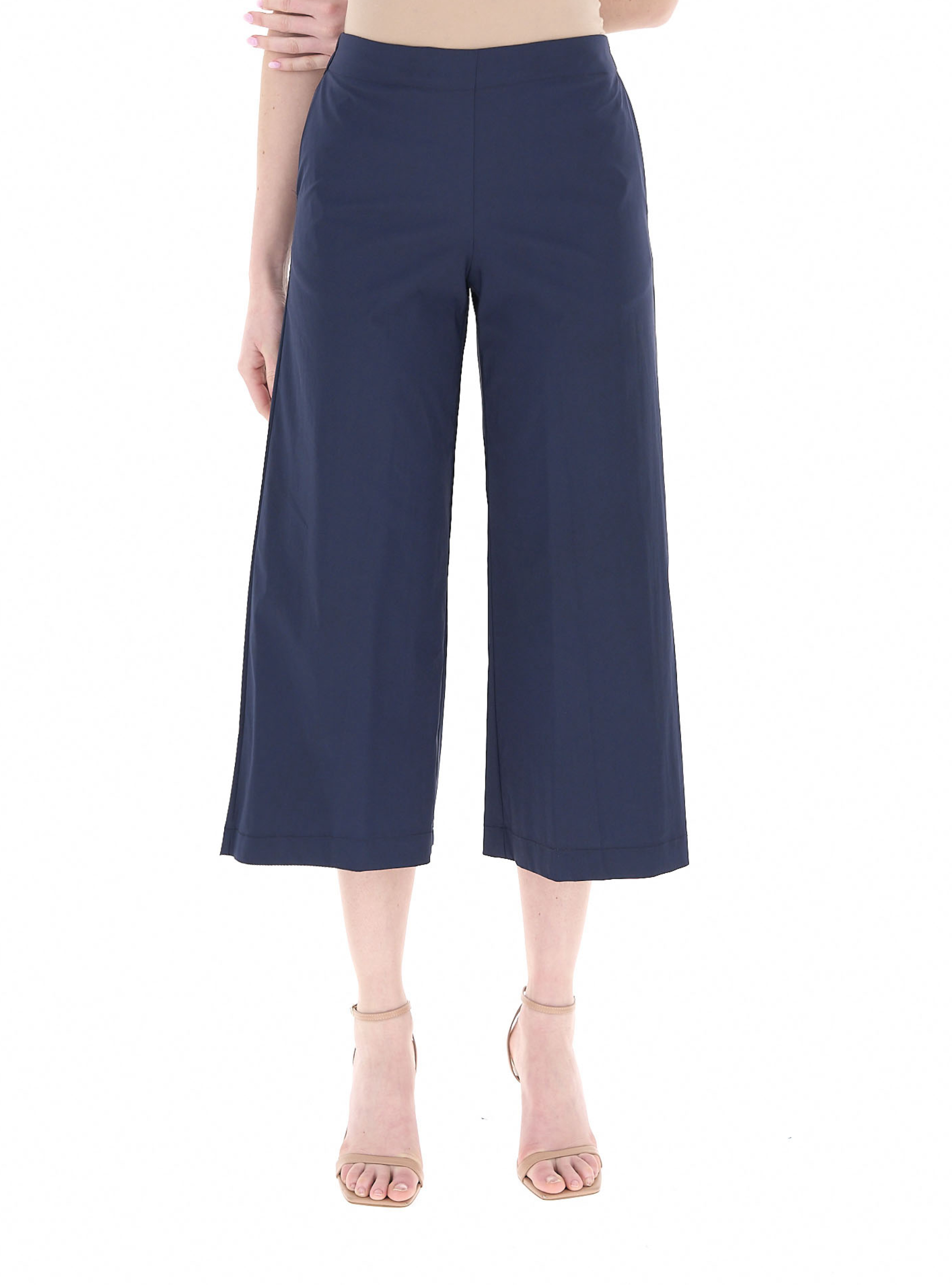 Pantalone wide leg BLU NAVY
