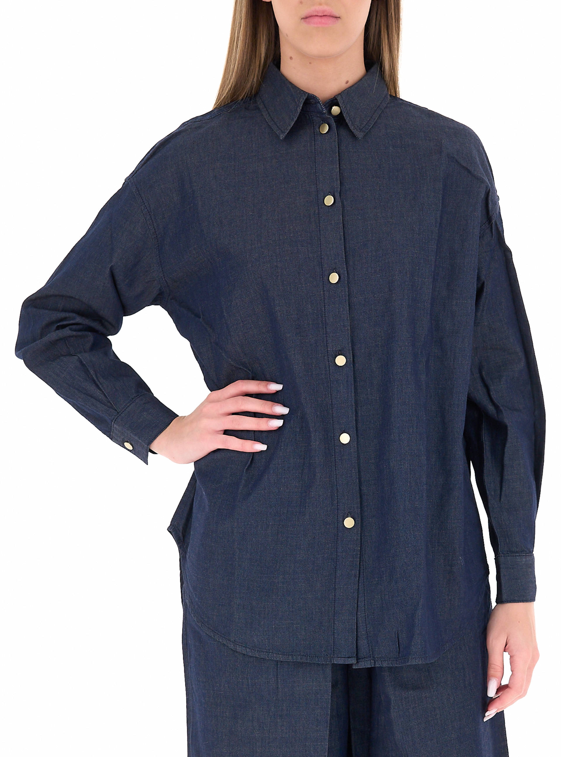 Camicia in jeans BLU NAVY