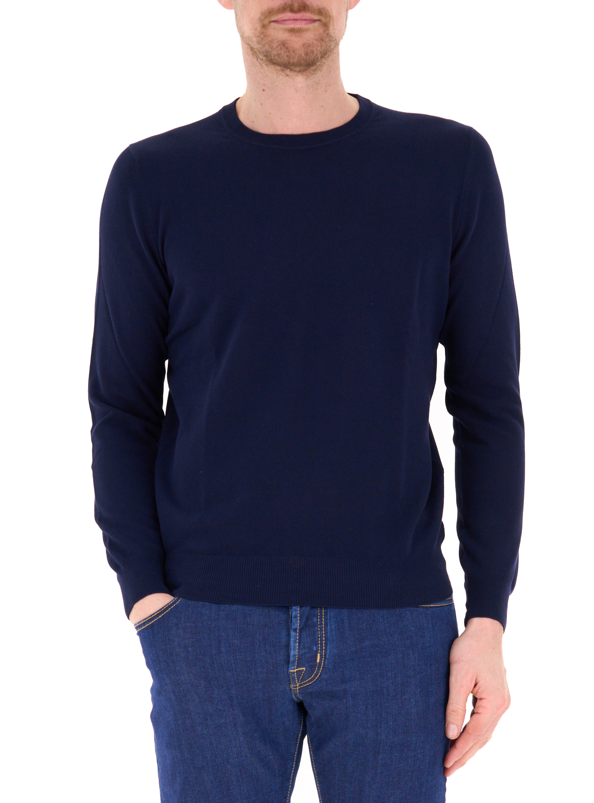 Maglia girocollo BLU NAVY