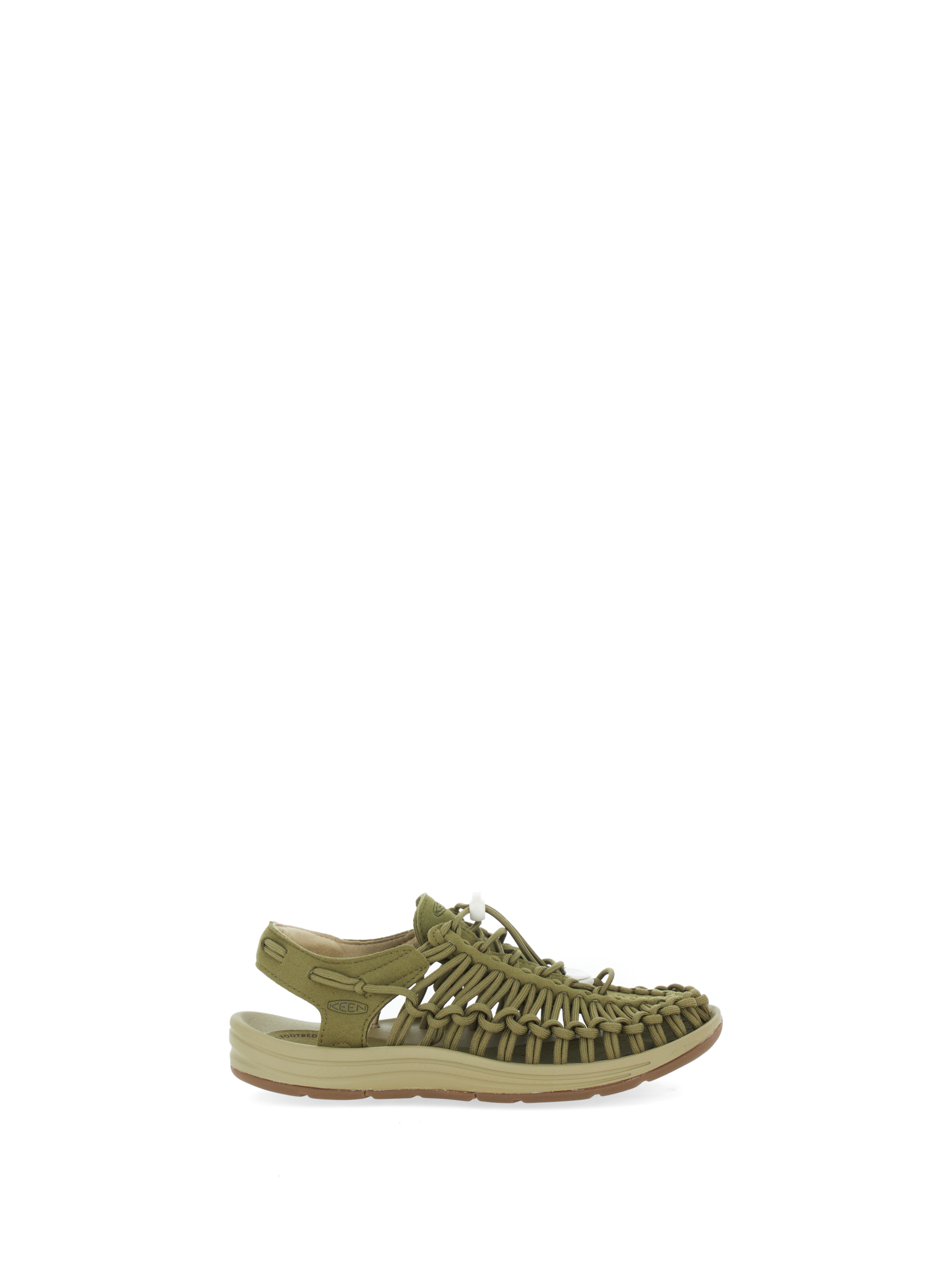 Sandali intrecciati VERDE OLIVA 7