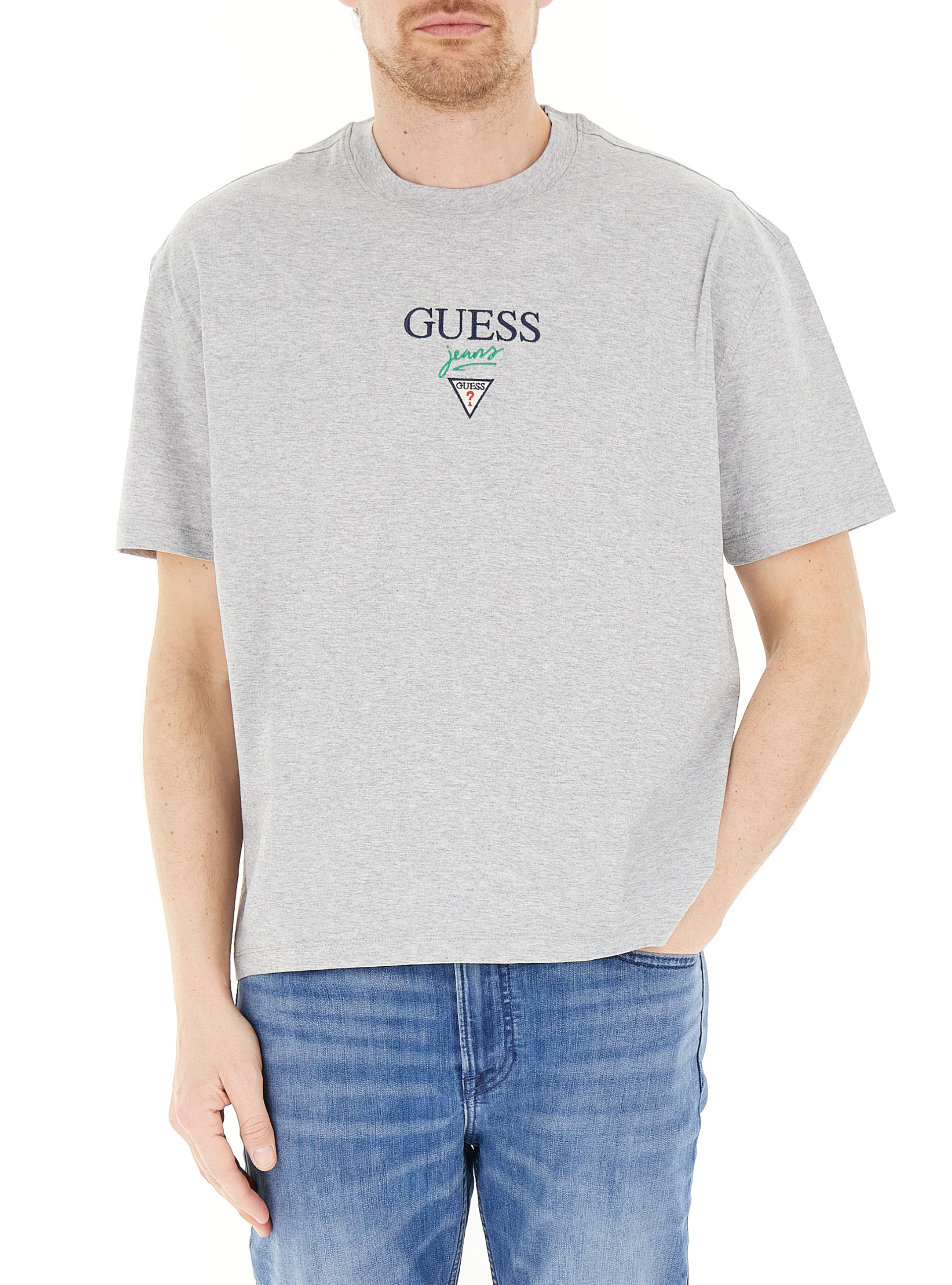 T-shirt girocollo GRIGIO XXL