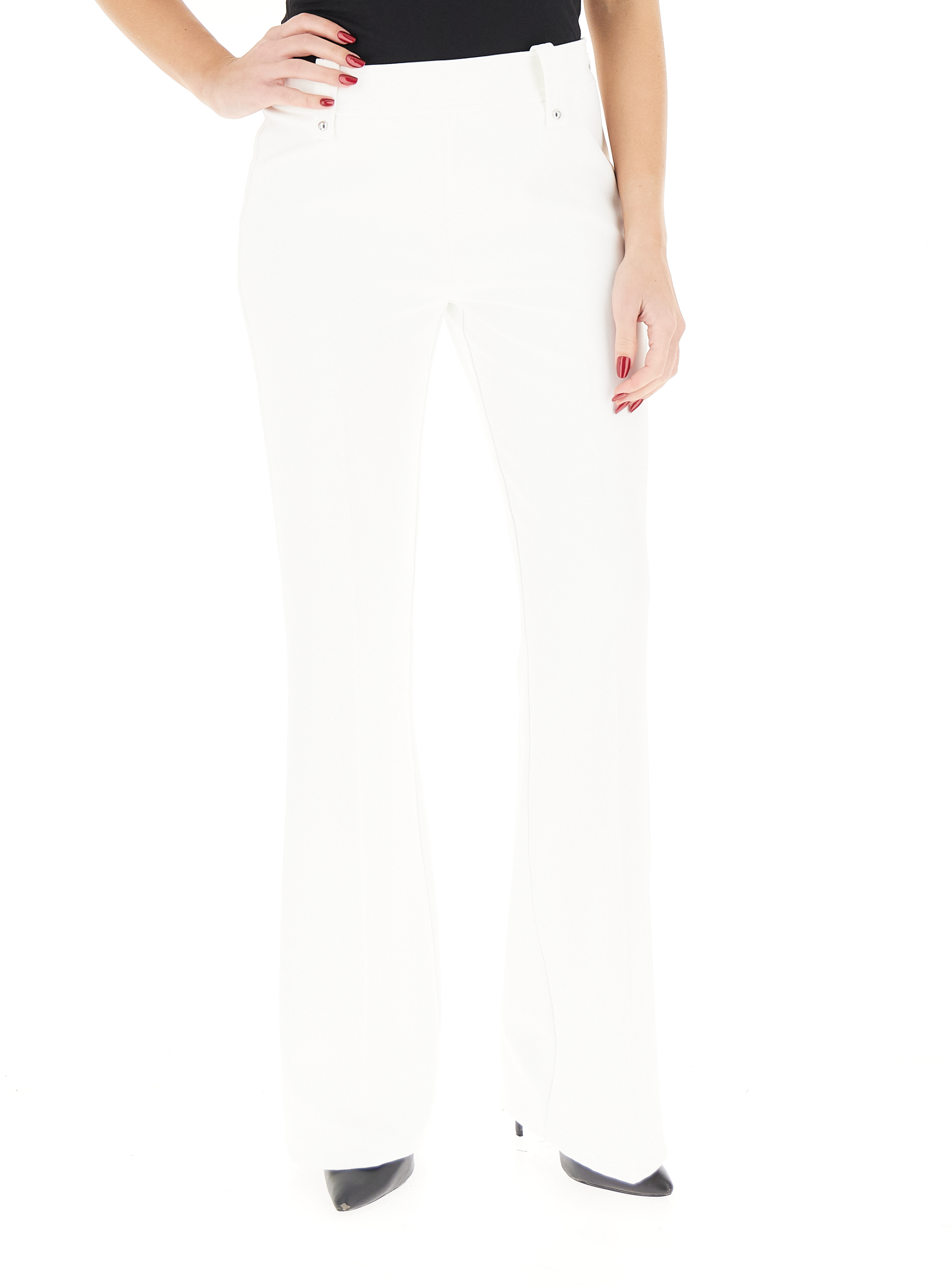 Pantalone flare LIU JEANS PANNA