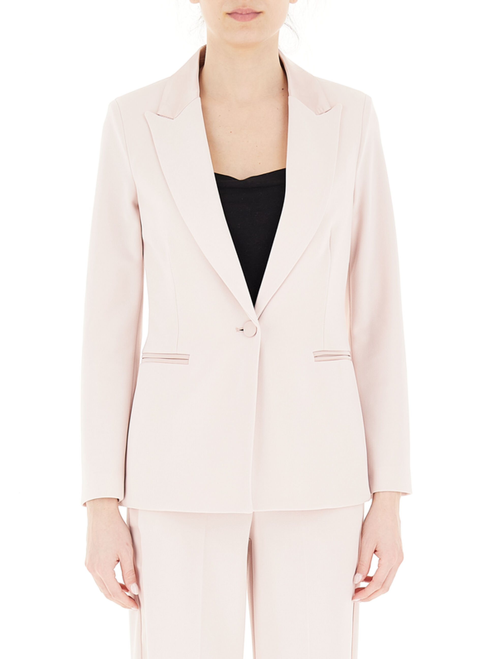 Blazer monopetto ROSA CHIARO L