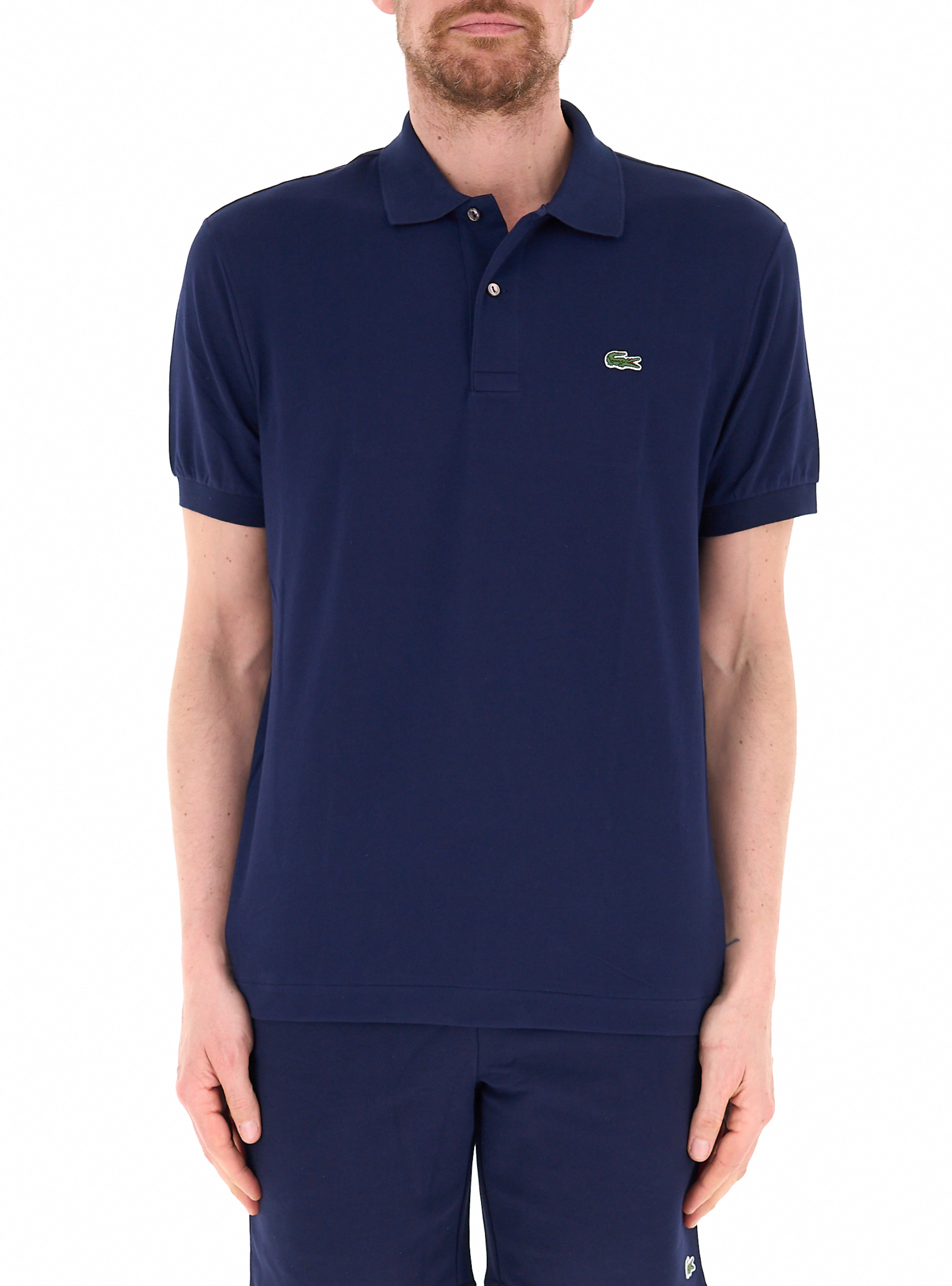 Lacoste Polo in cotone BLU