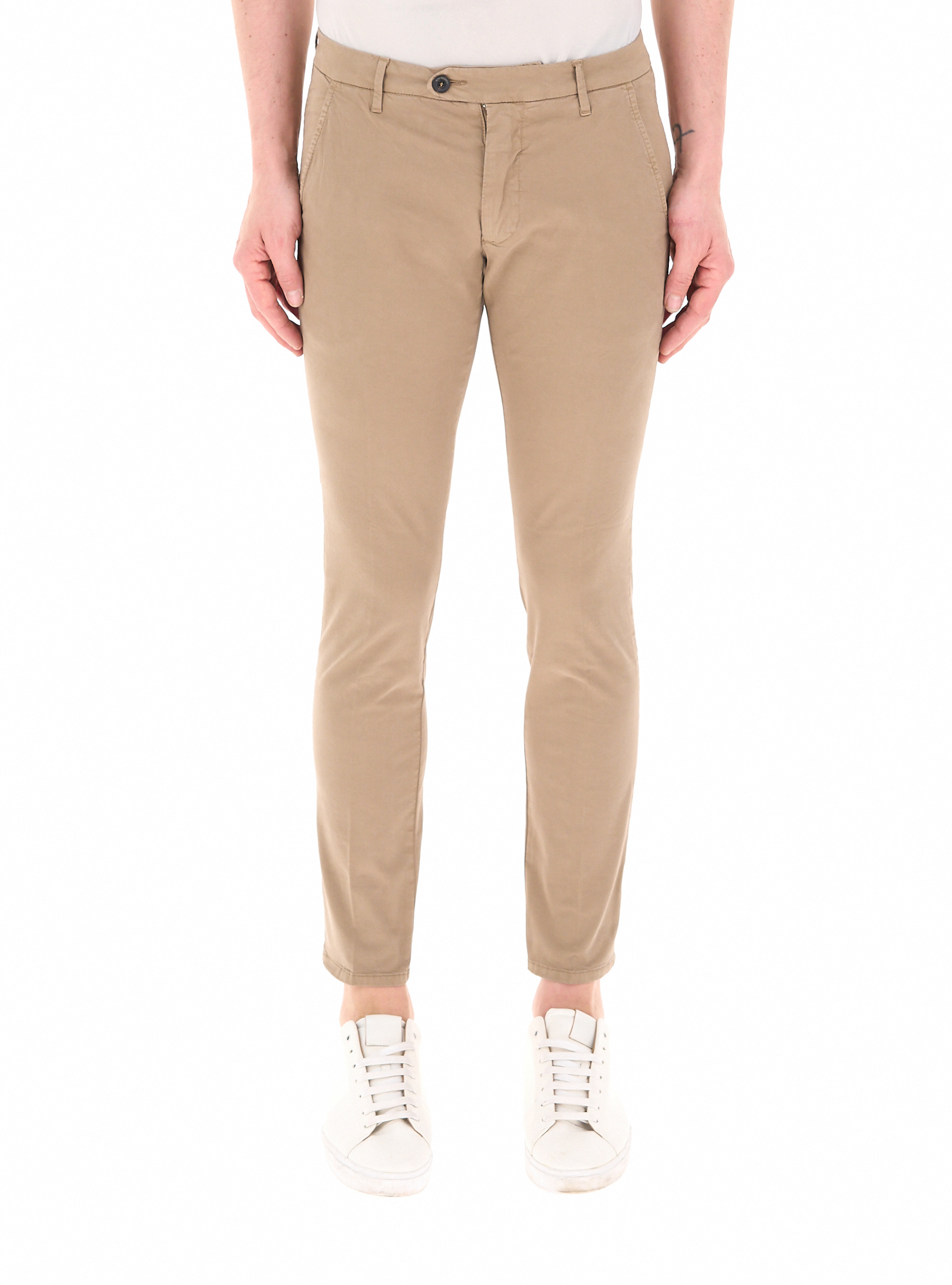 ROY ROGER'S Pantalone chino BEIGE
