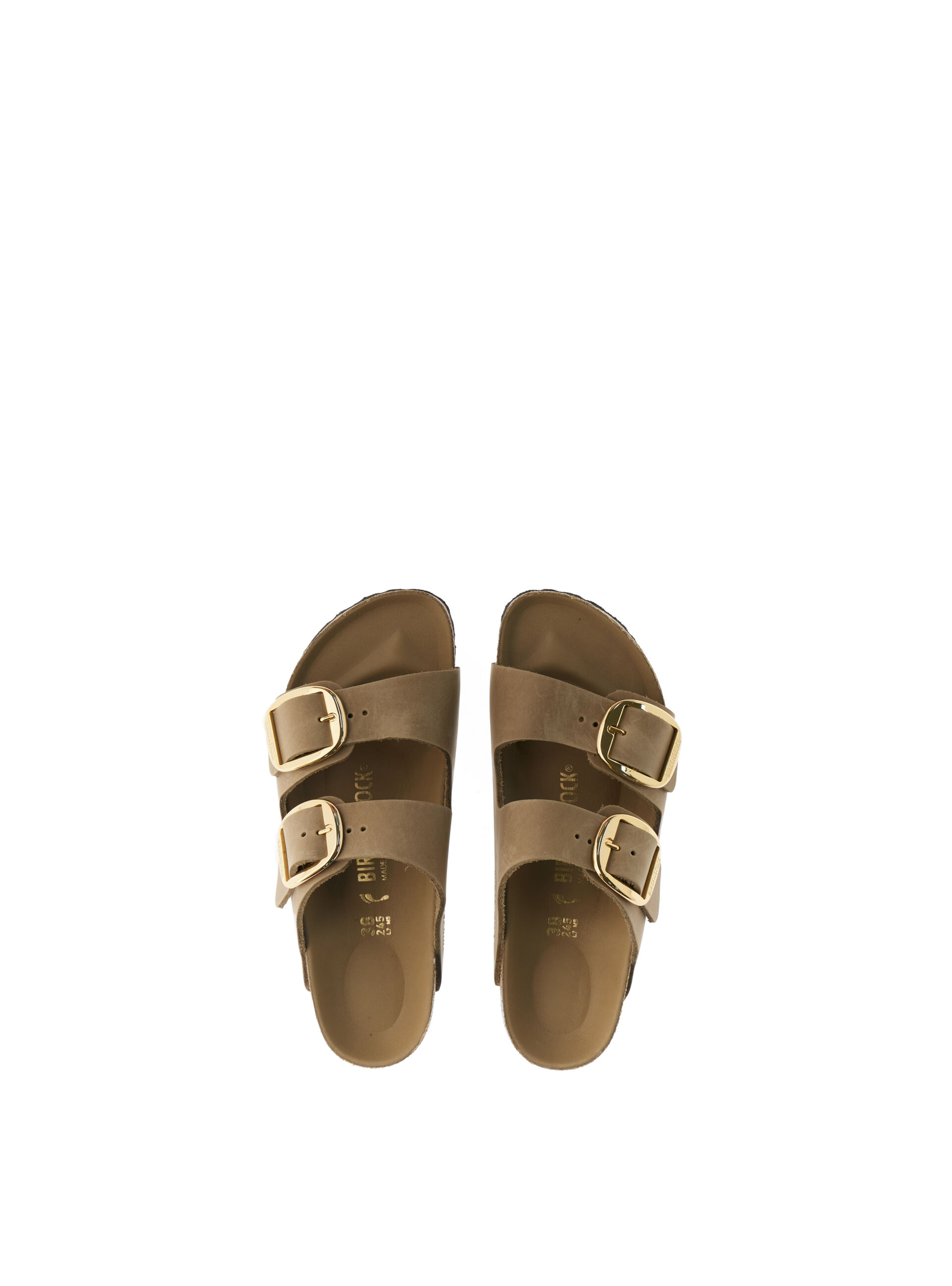 Pelle con fibbie BEIGE 40