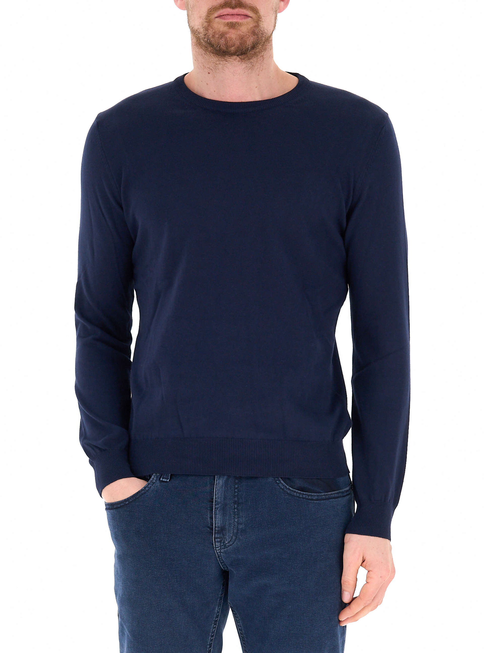 Maglione in cotone BLU NAVY