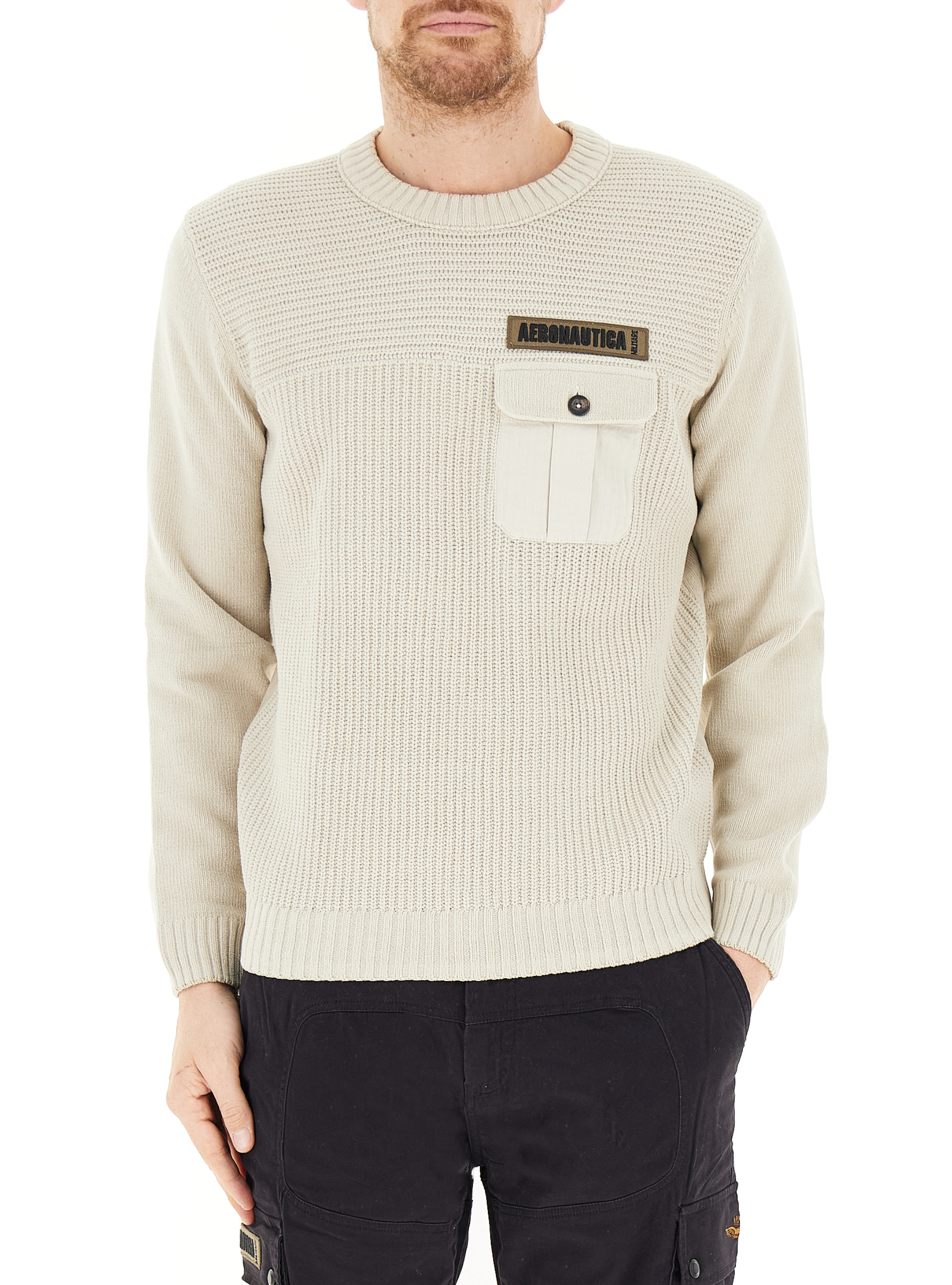 Maglione in cotone BEIGE XL