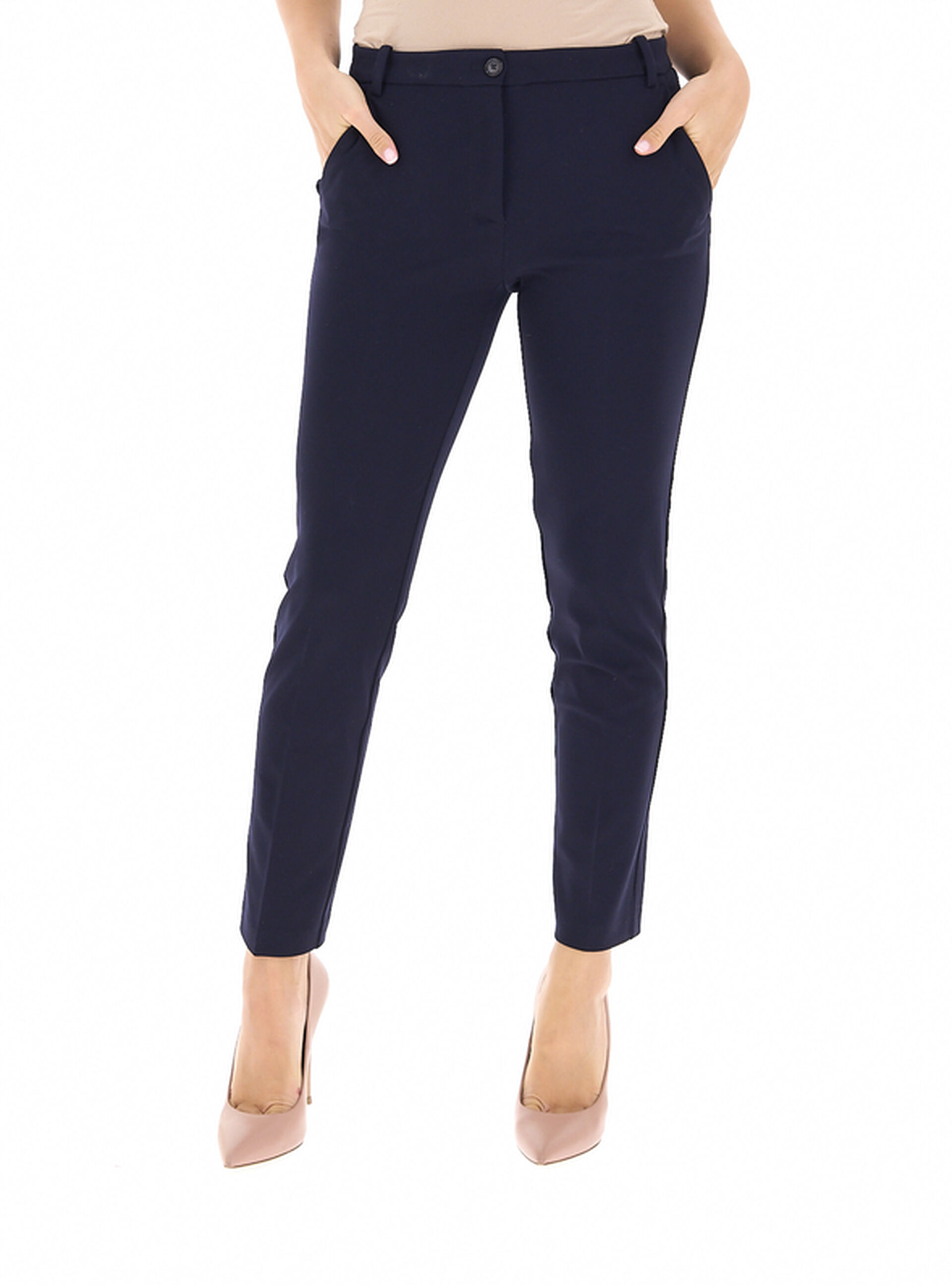 Pantalone a sigaretta BLU NAVY 46