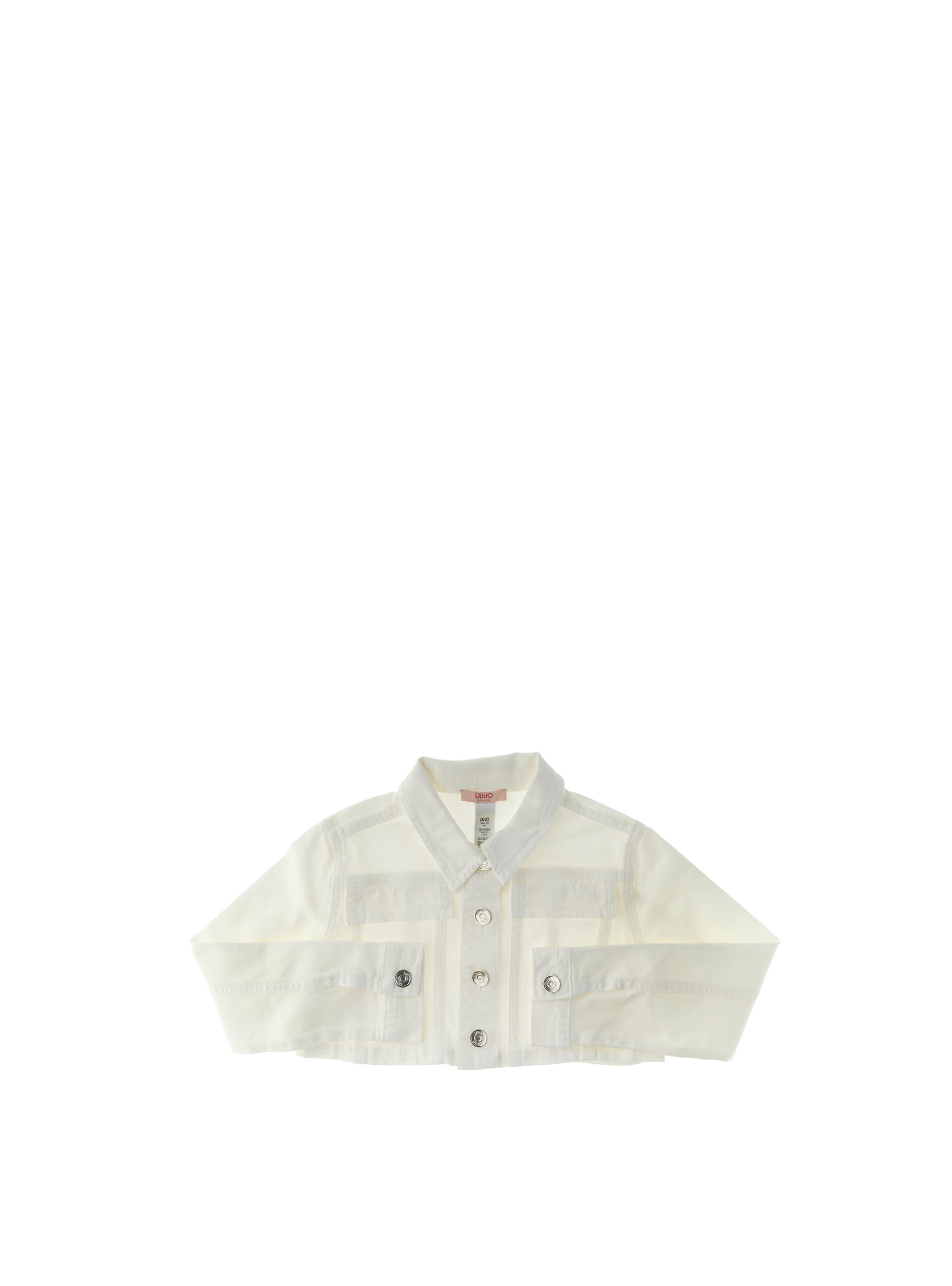 Giacca jeans cropped JUNIOR PANNA