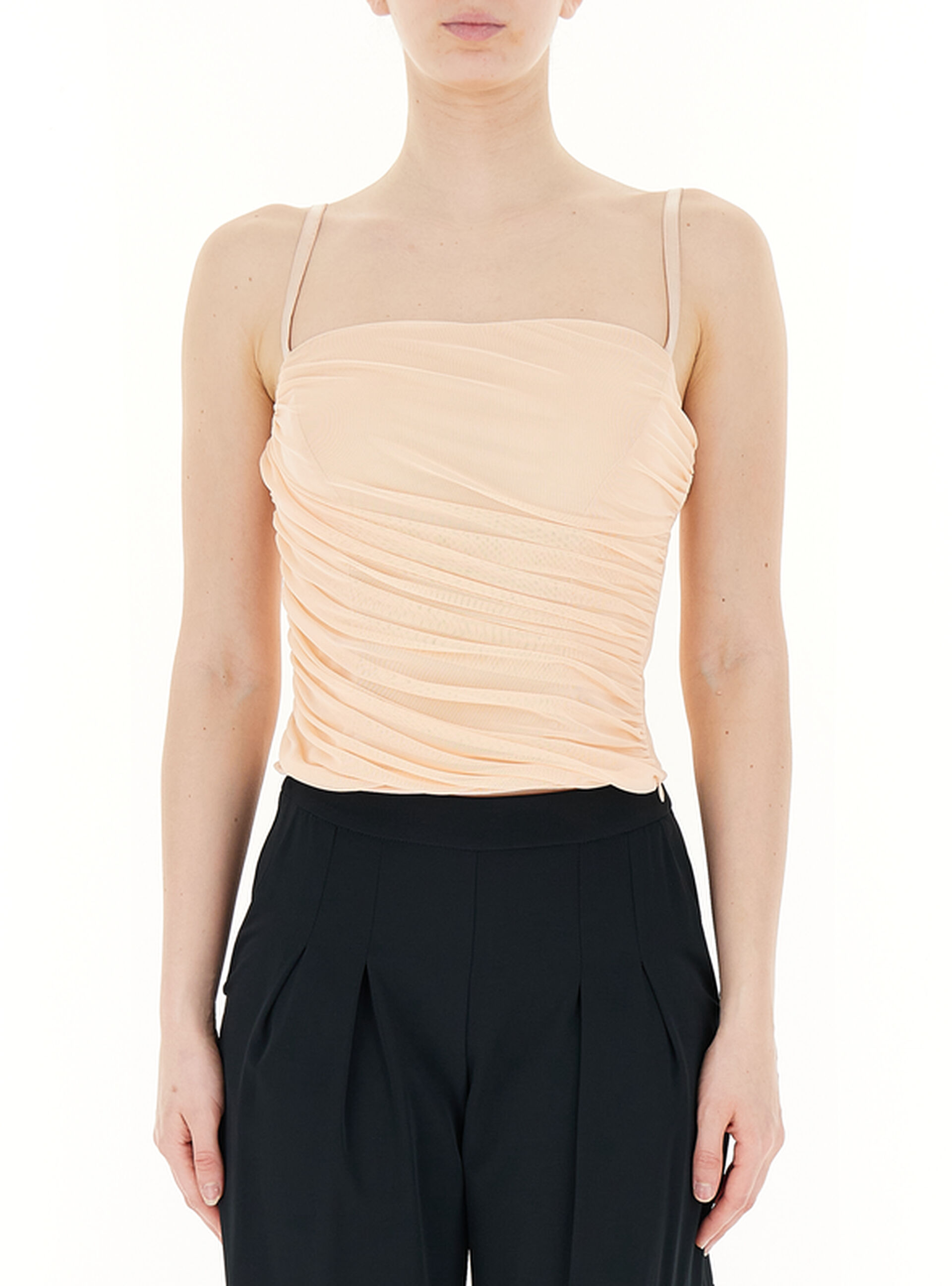 Top drappeggiato ROSA XL