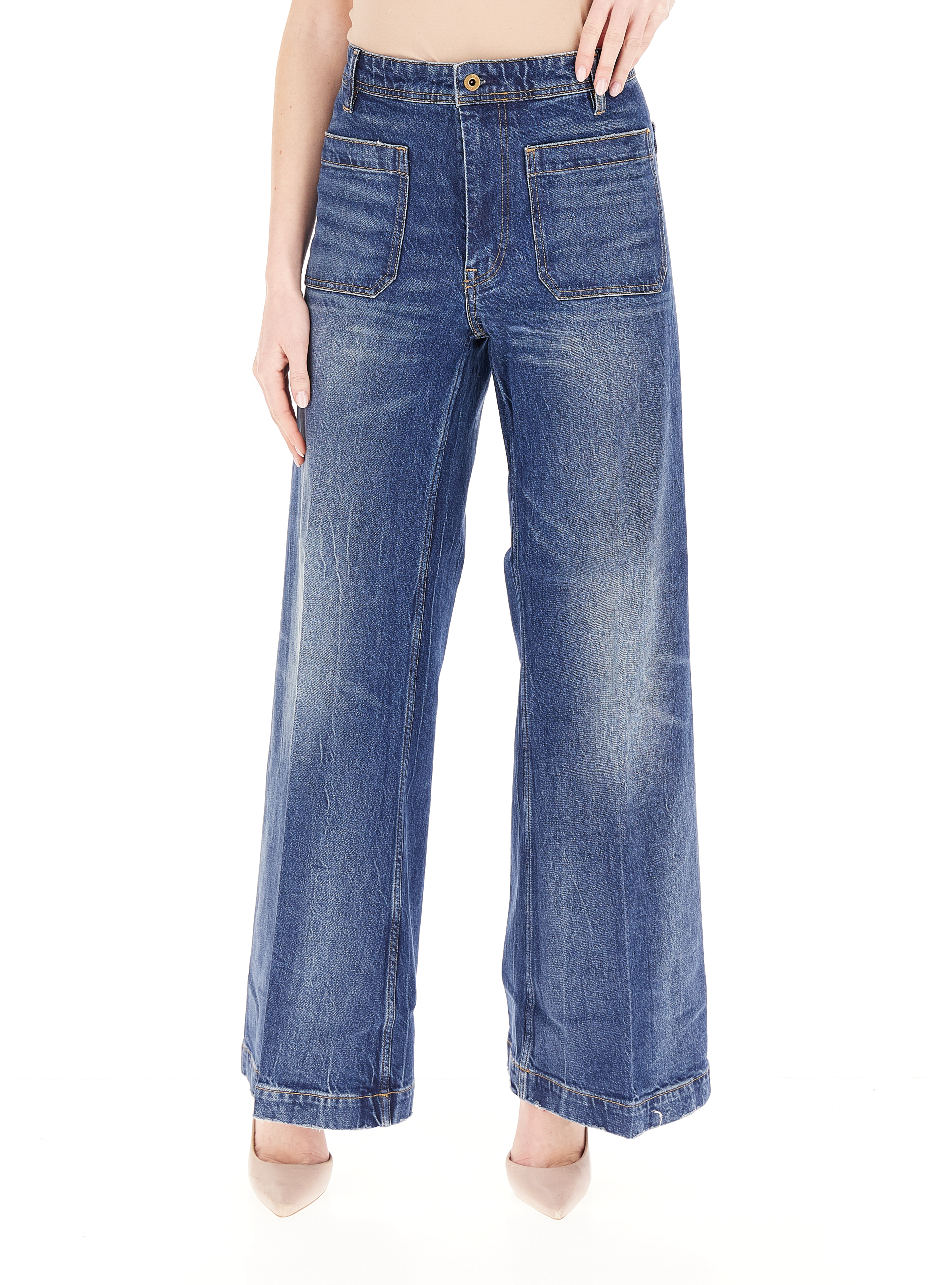 Jeans wide leg POLO BLU 25R