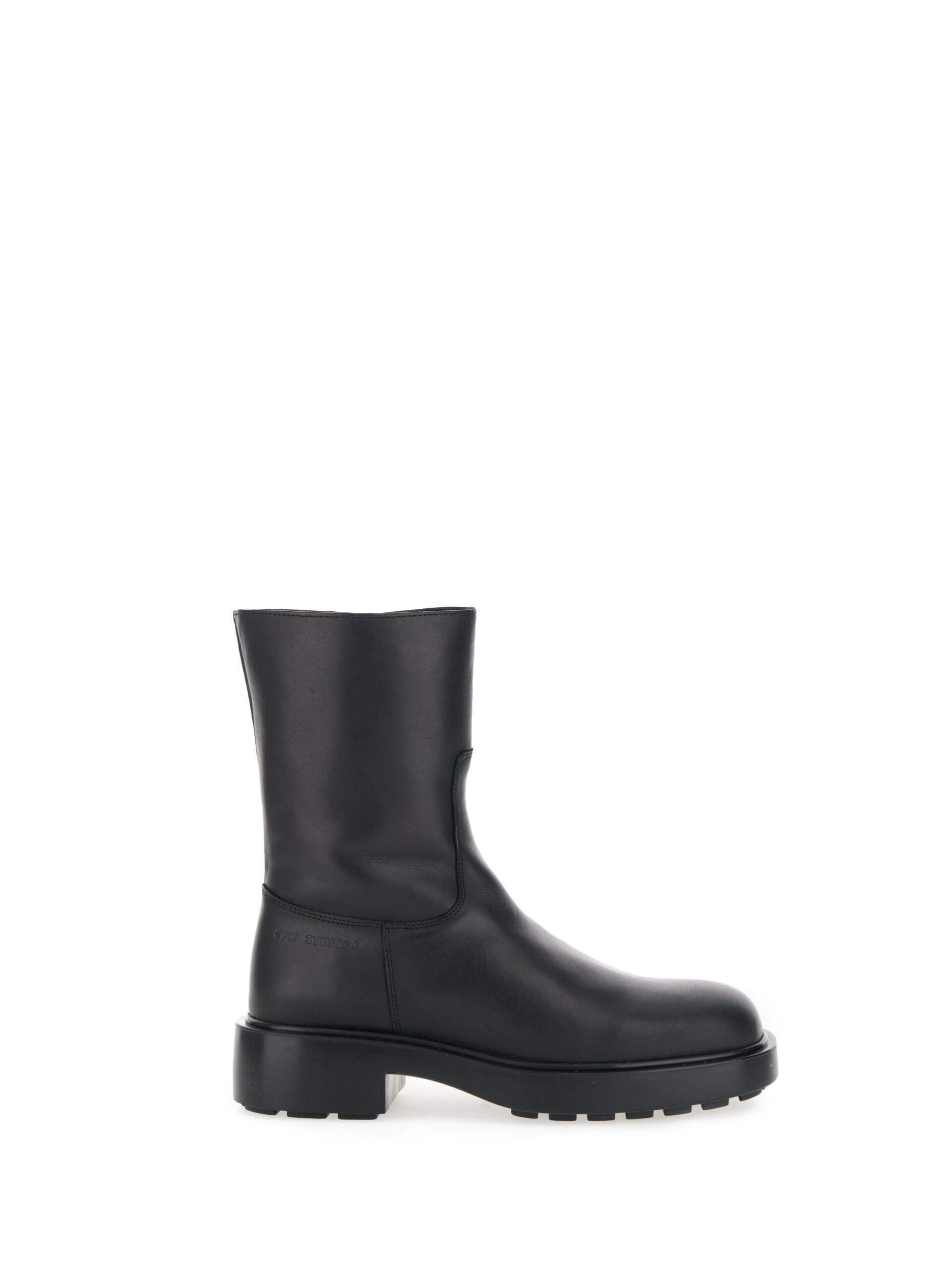 Stivaletti in pelle NERO