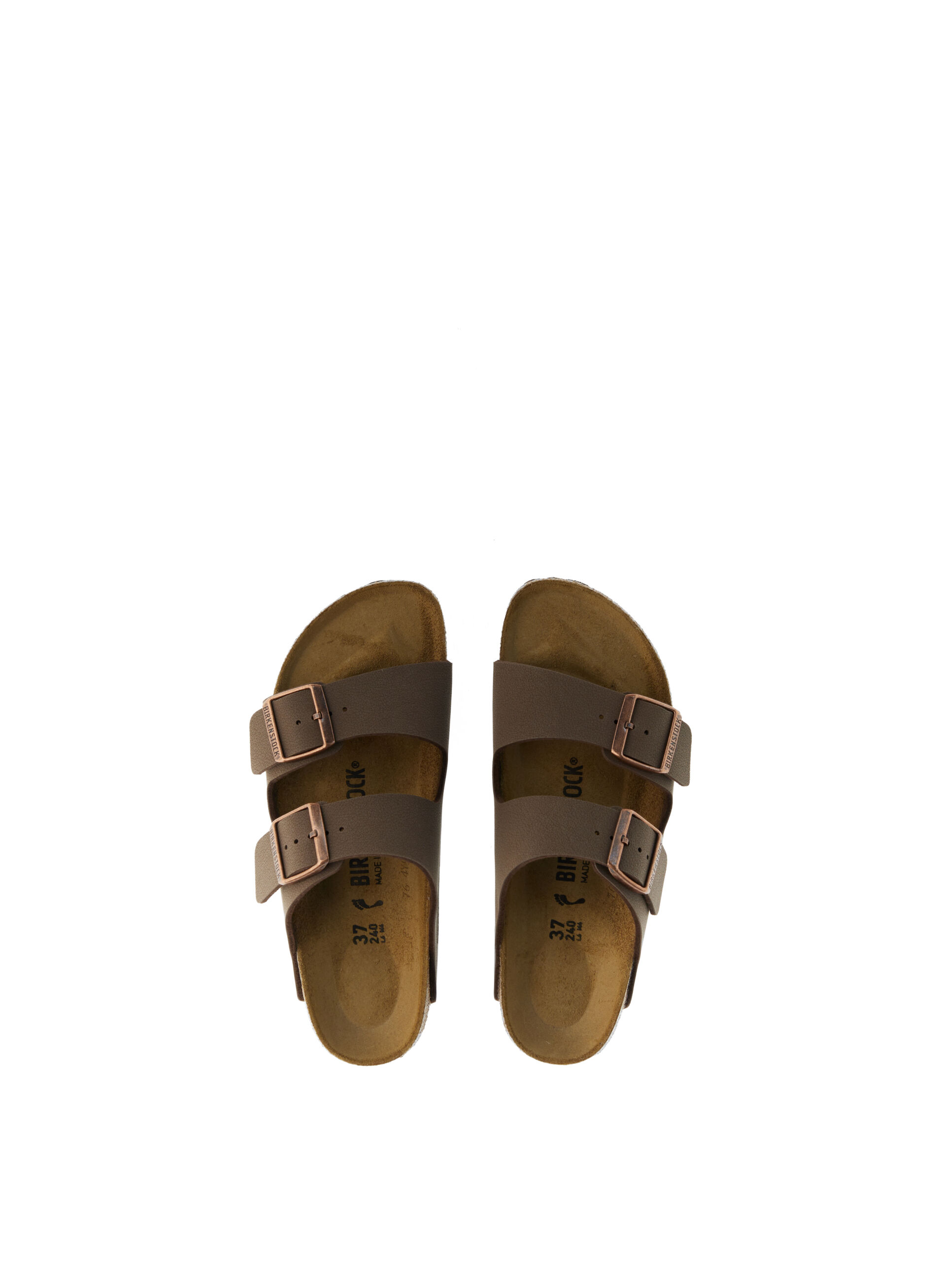 Ciabatte fibbie Arizona MARRONE 46