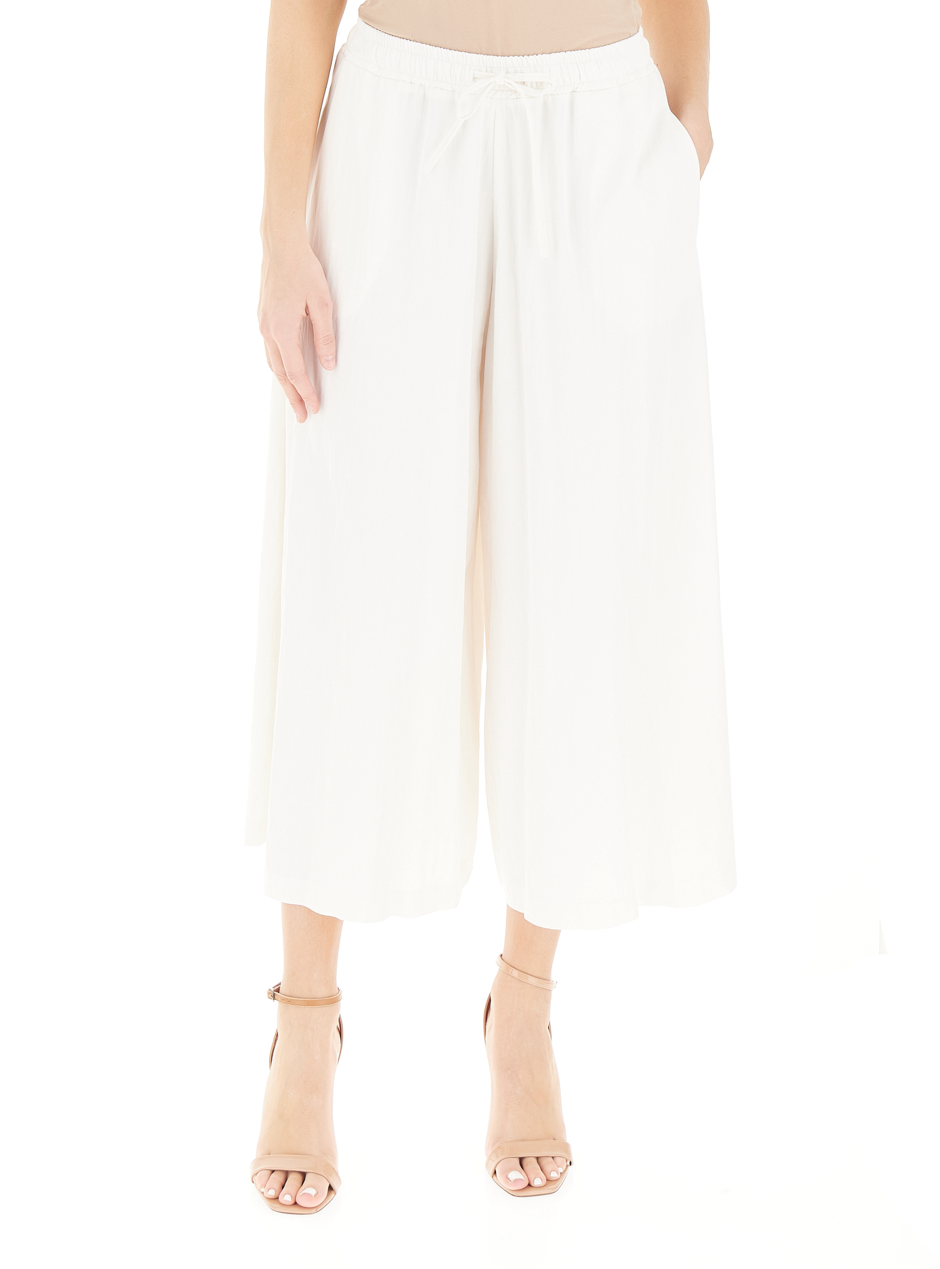 KOCCA Pantalone wide leg PANNA