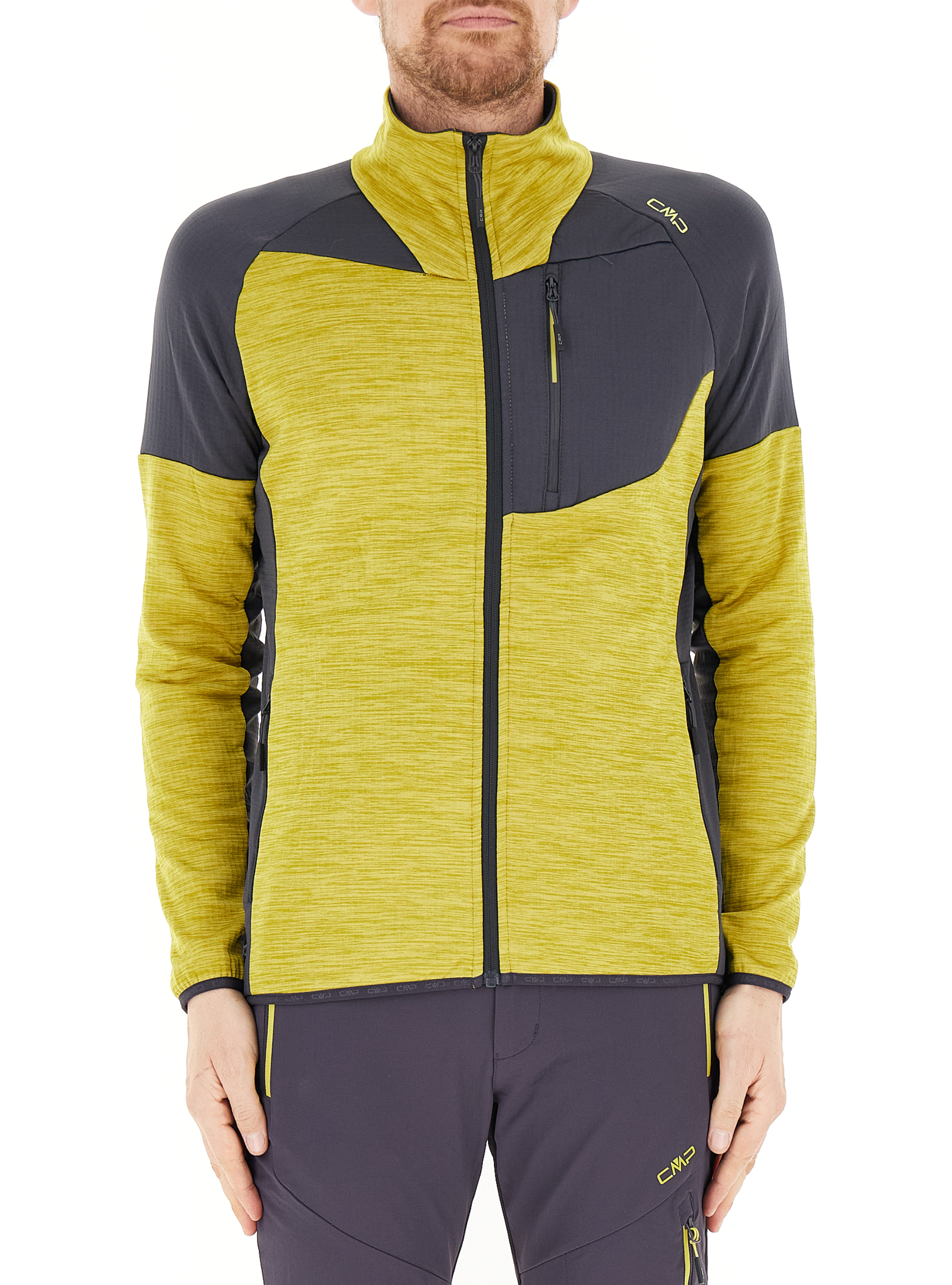 CMP Felpa in pile GIALLO LIMONE 54