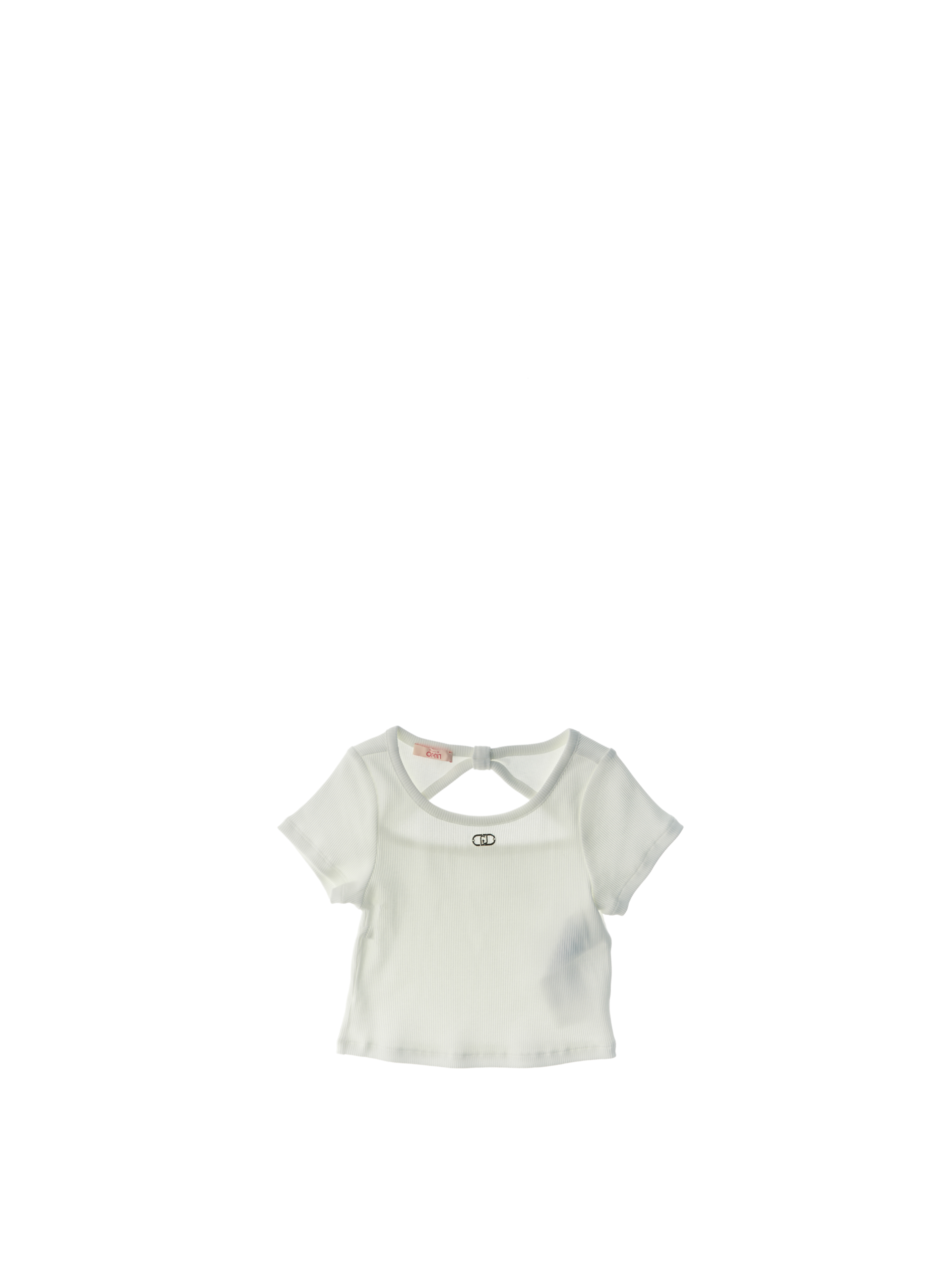 T-shirt in cotone JUNIOR PANNA