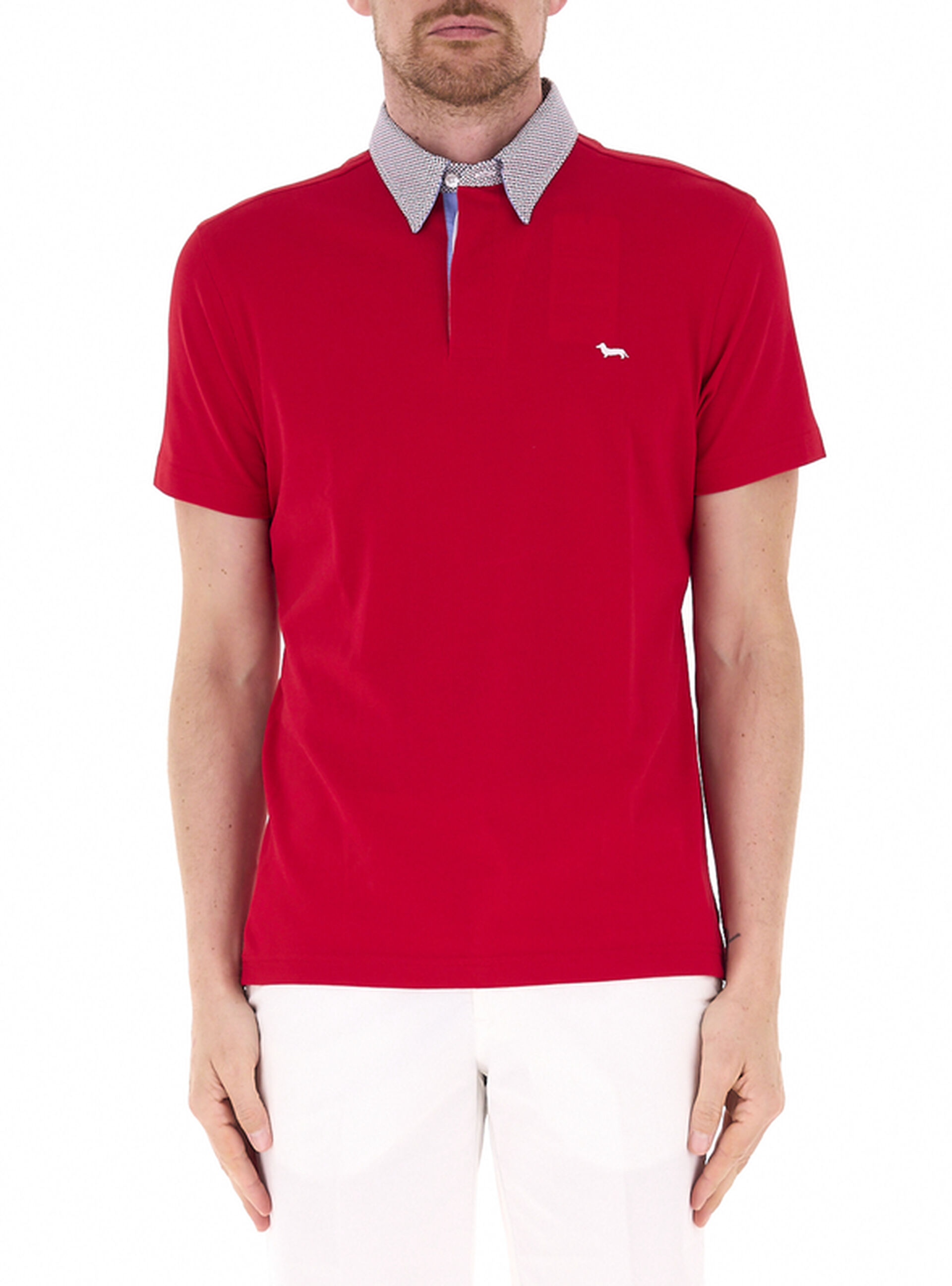 Polo maniche corte ROSSO M