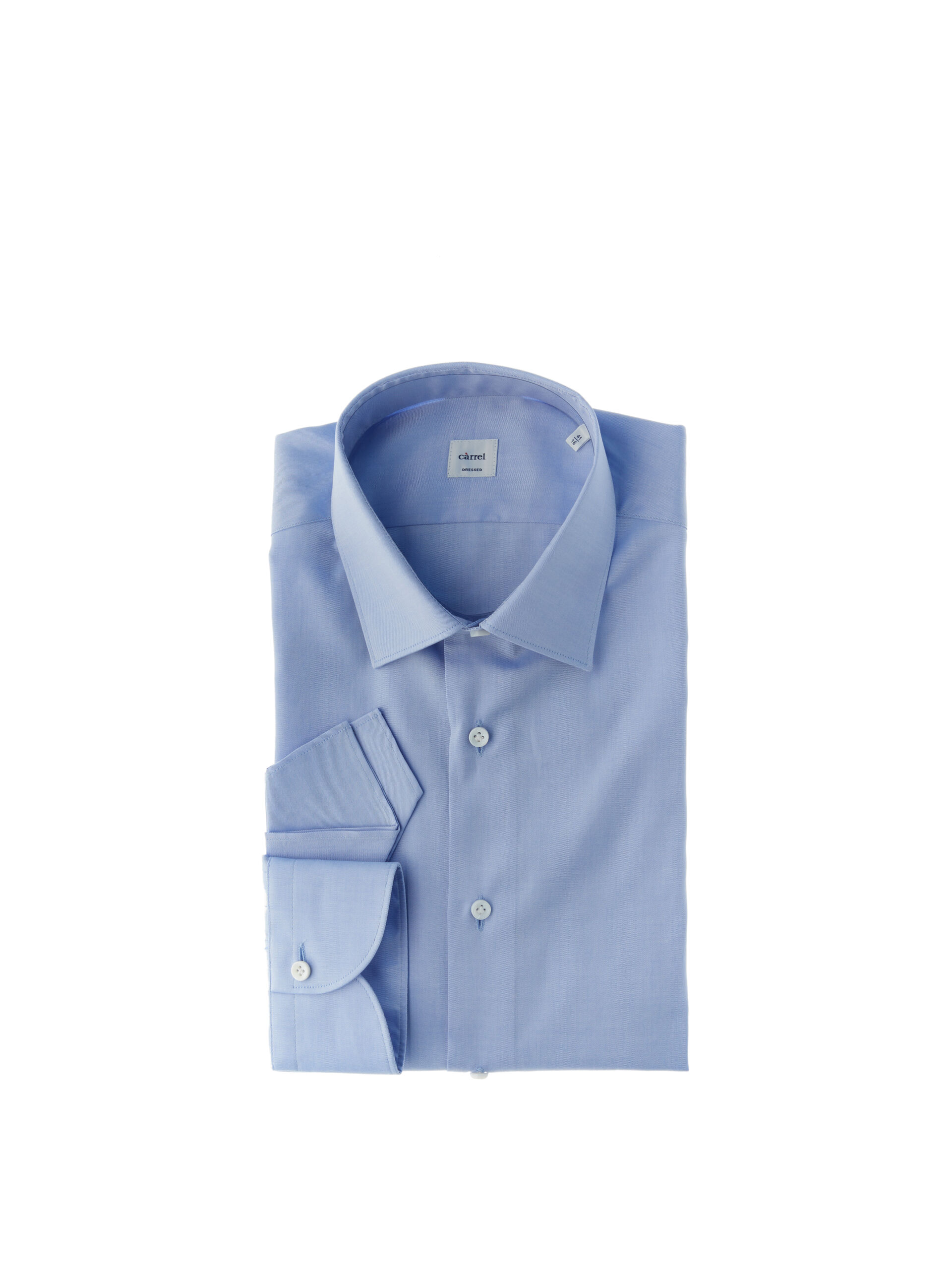 Camicia in cotone AZZURRO OXFORD