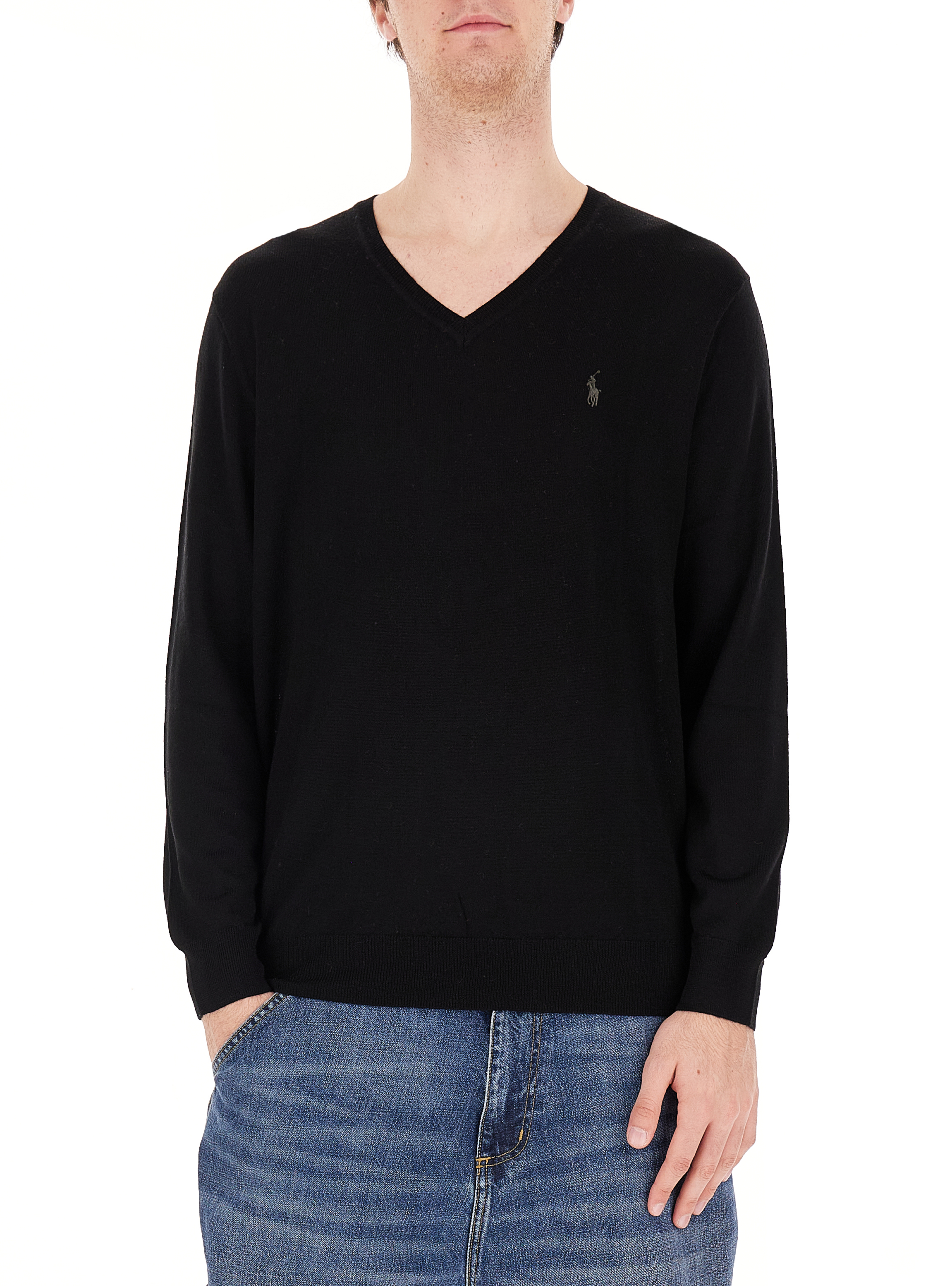 Maglione in lana POLO NERO XL