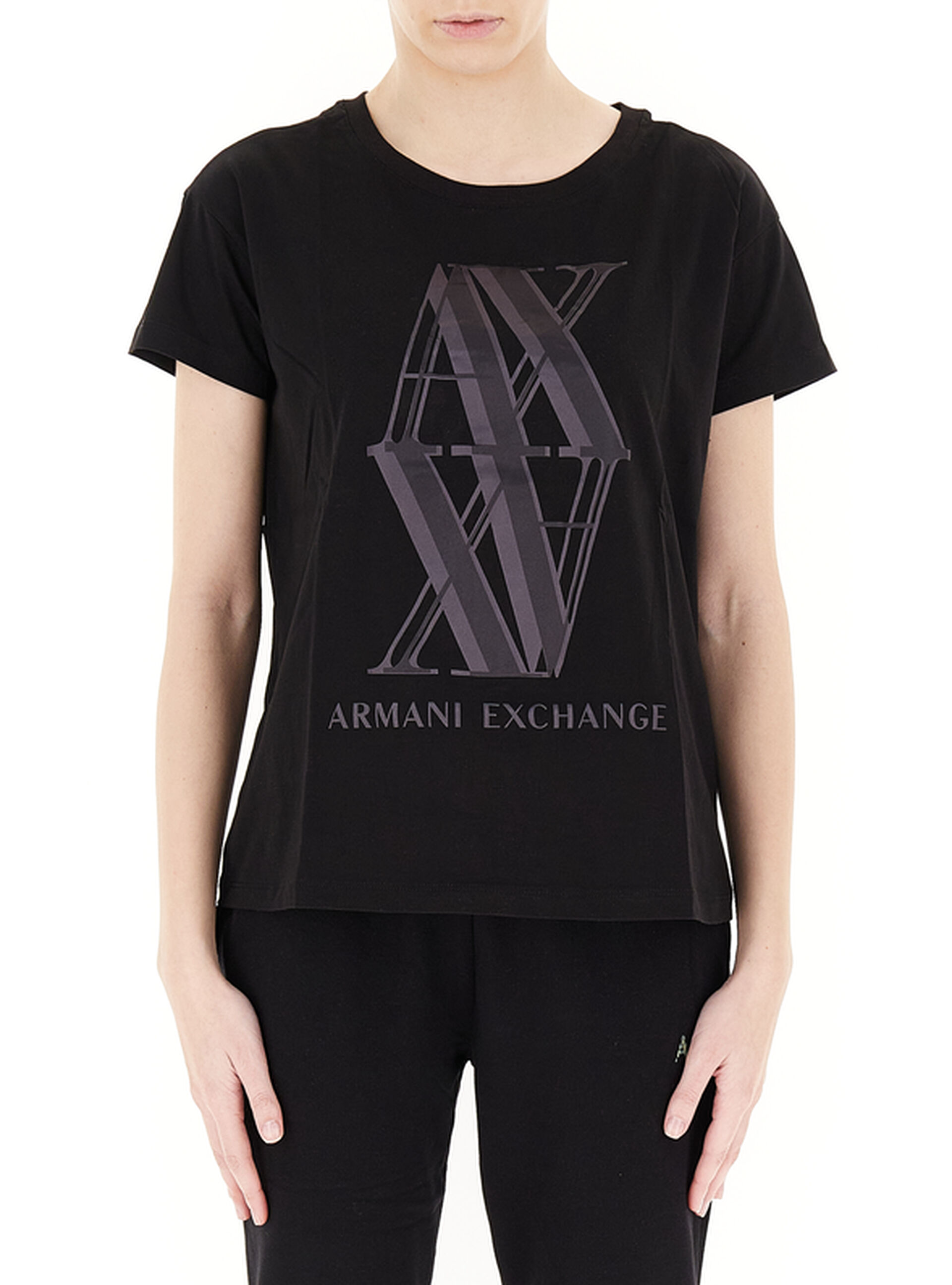 T-shirt girocollo NERO
