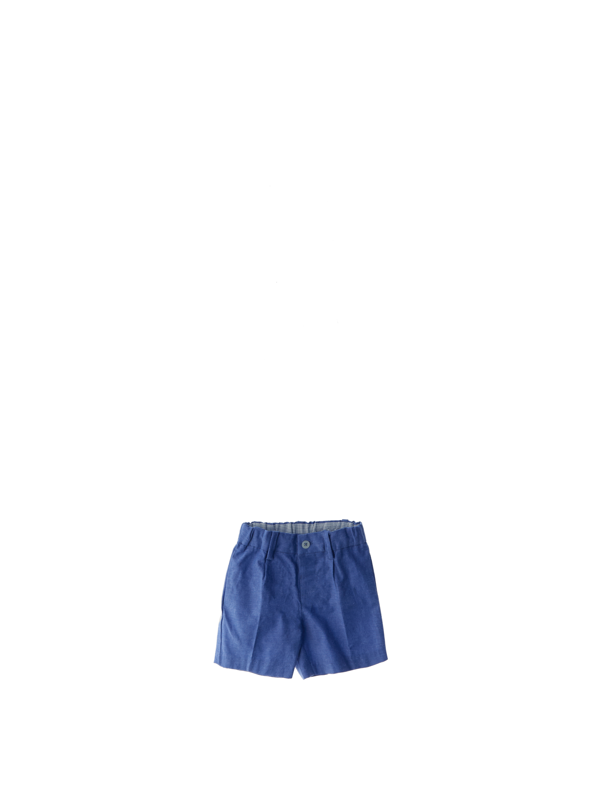 Bermuda lino cotone BLU CHIARO