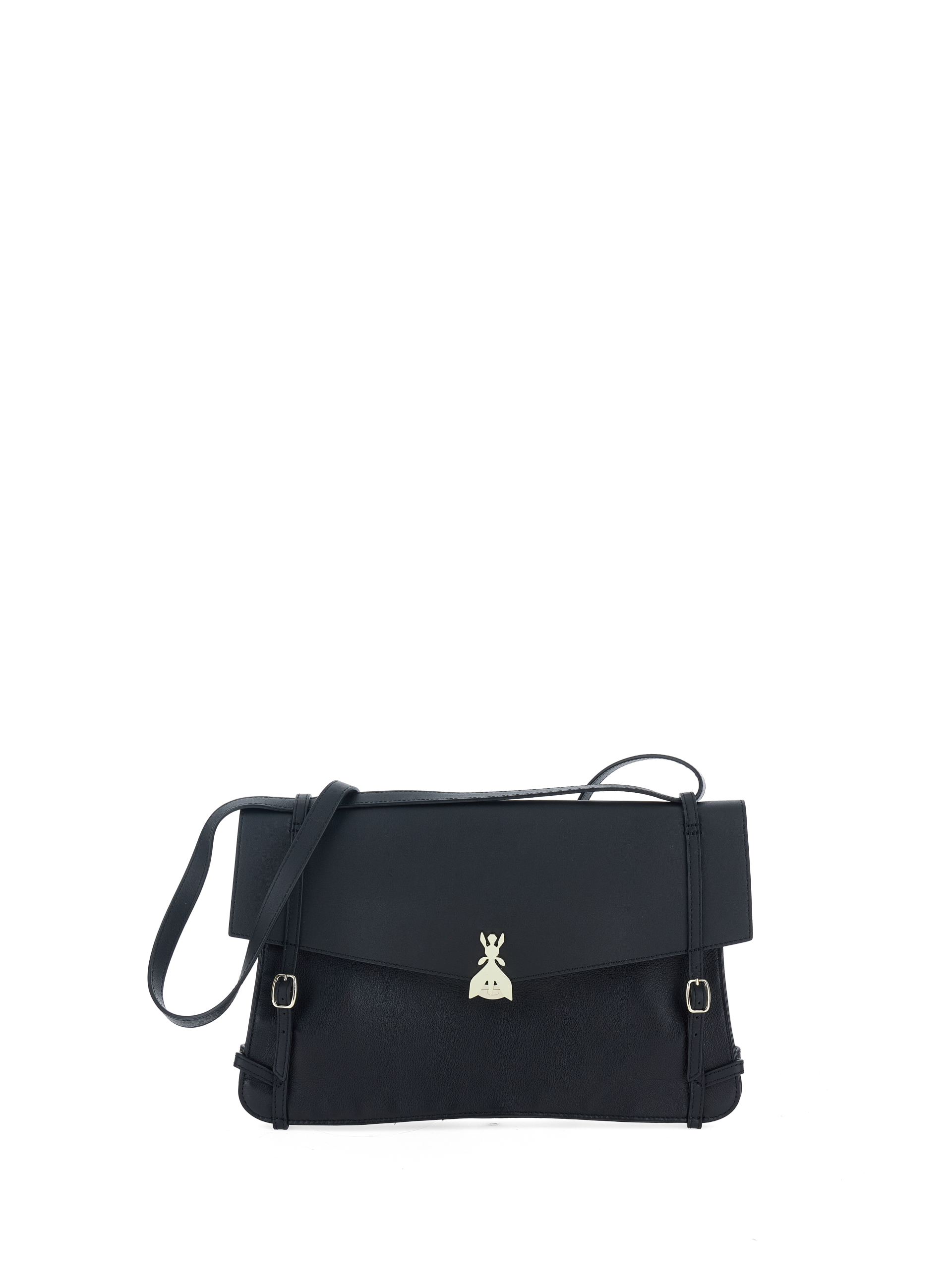 Borsa in pelle NERO U
