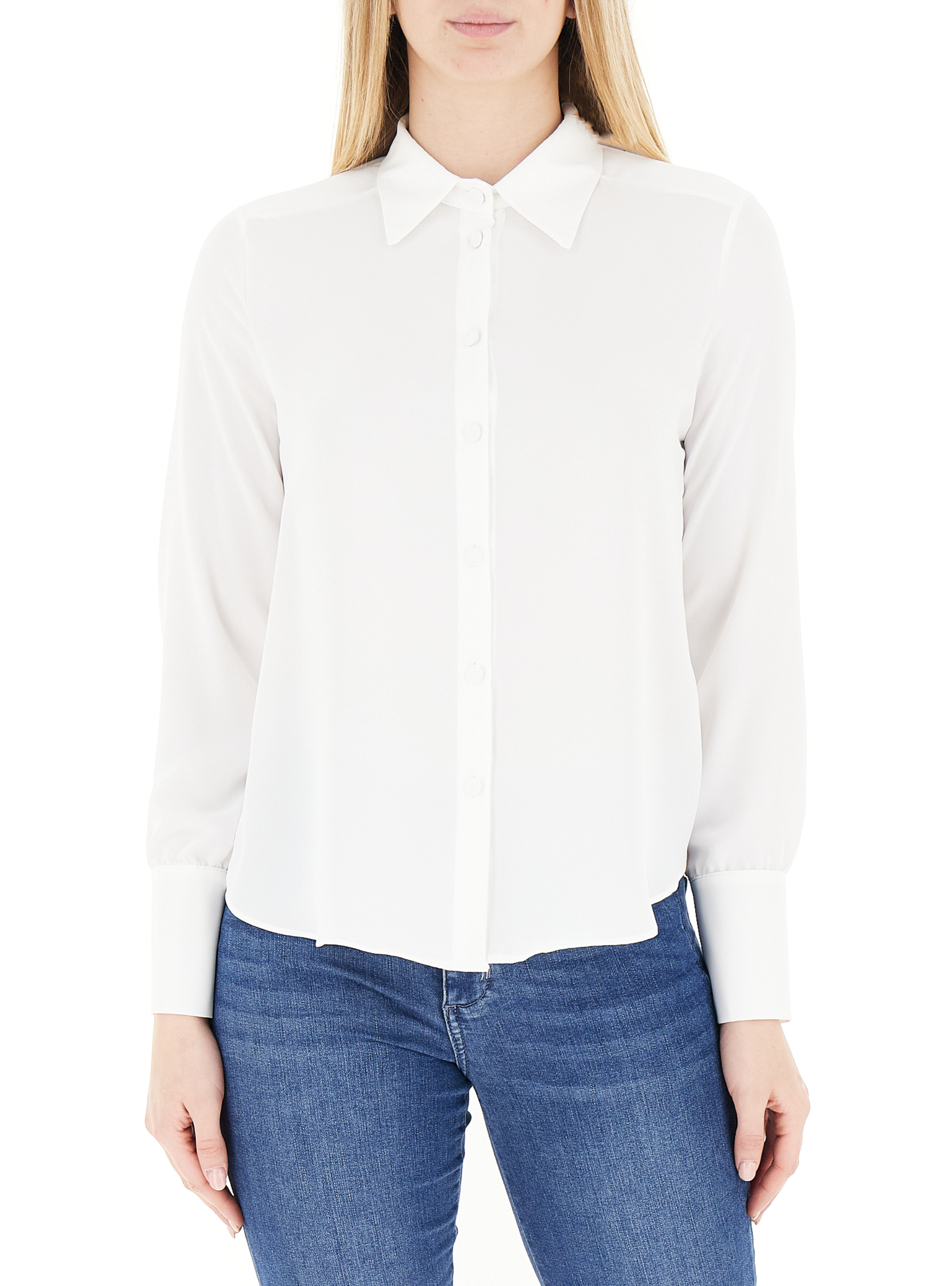 Camicia maniche lunghe BIANCO