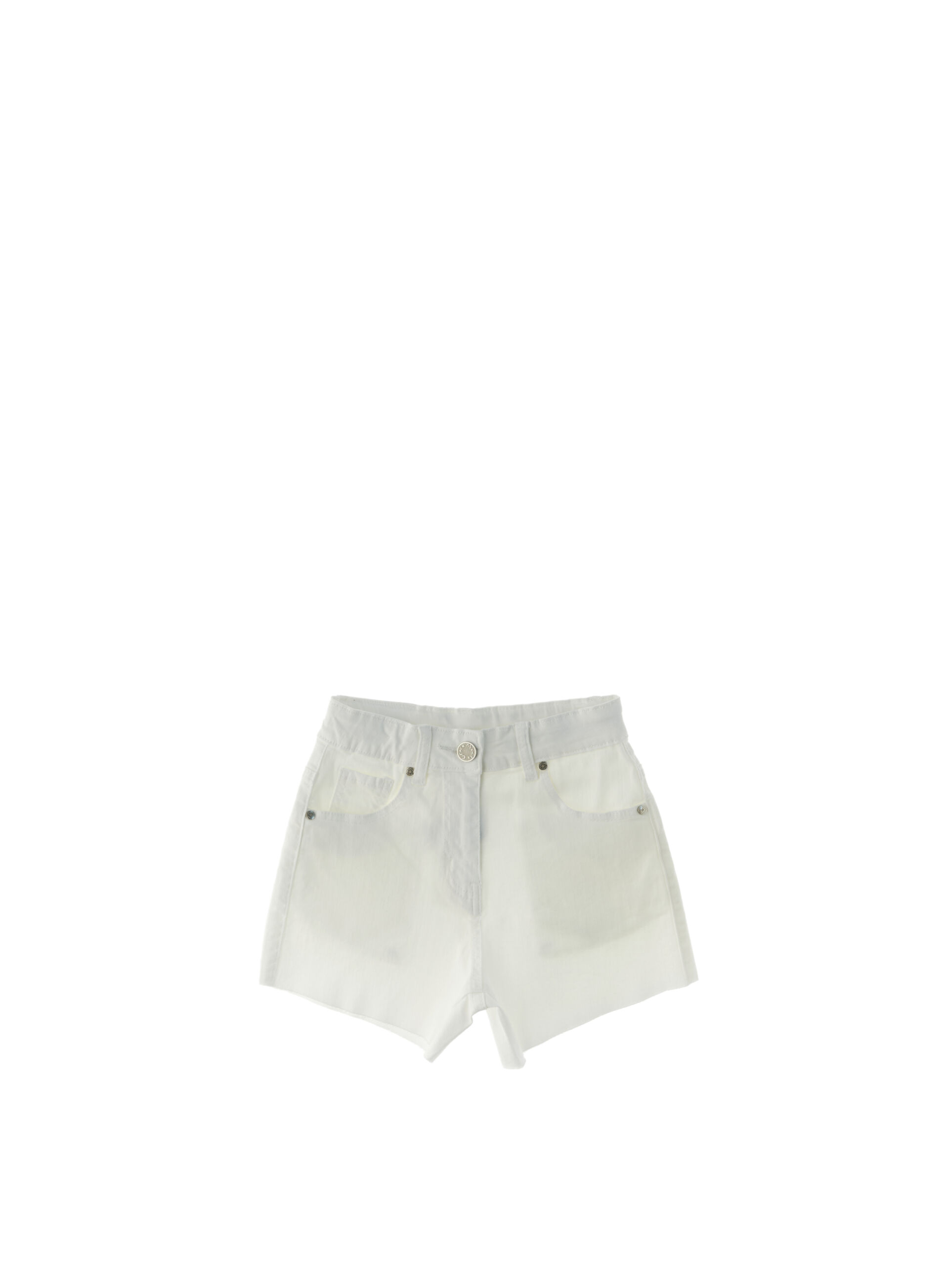 Shorts in jeans BIANCO